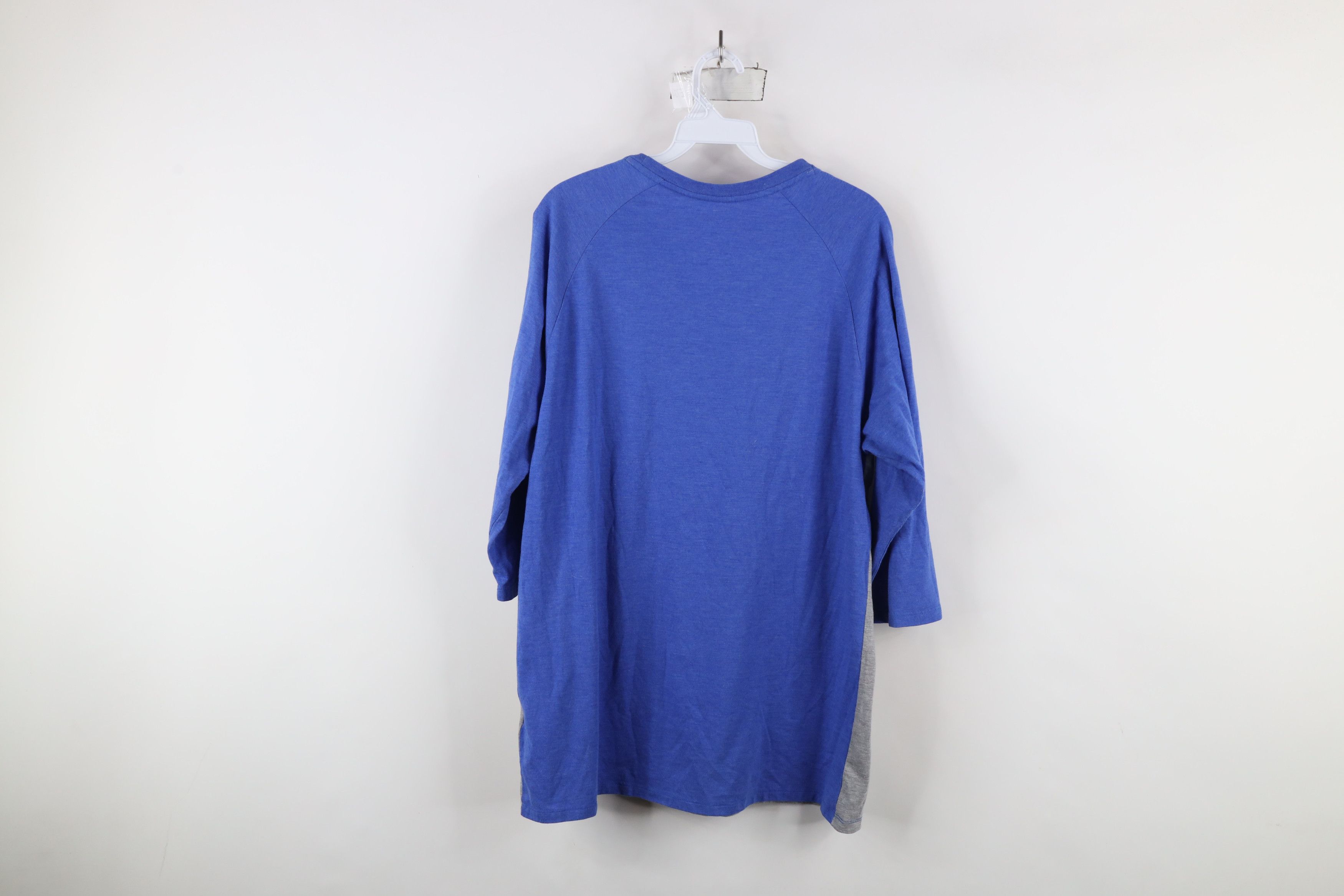 Nike × Vintage Vintage Y2K Nike Swoosh Milwaukee Brewers Raglan T-Shirt Size US L / EU 52-54 / 3 - 11 Thumbnail