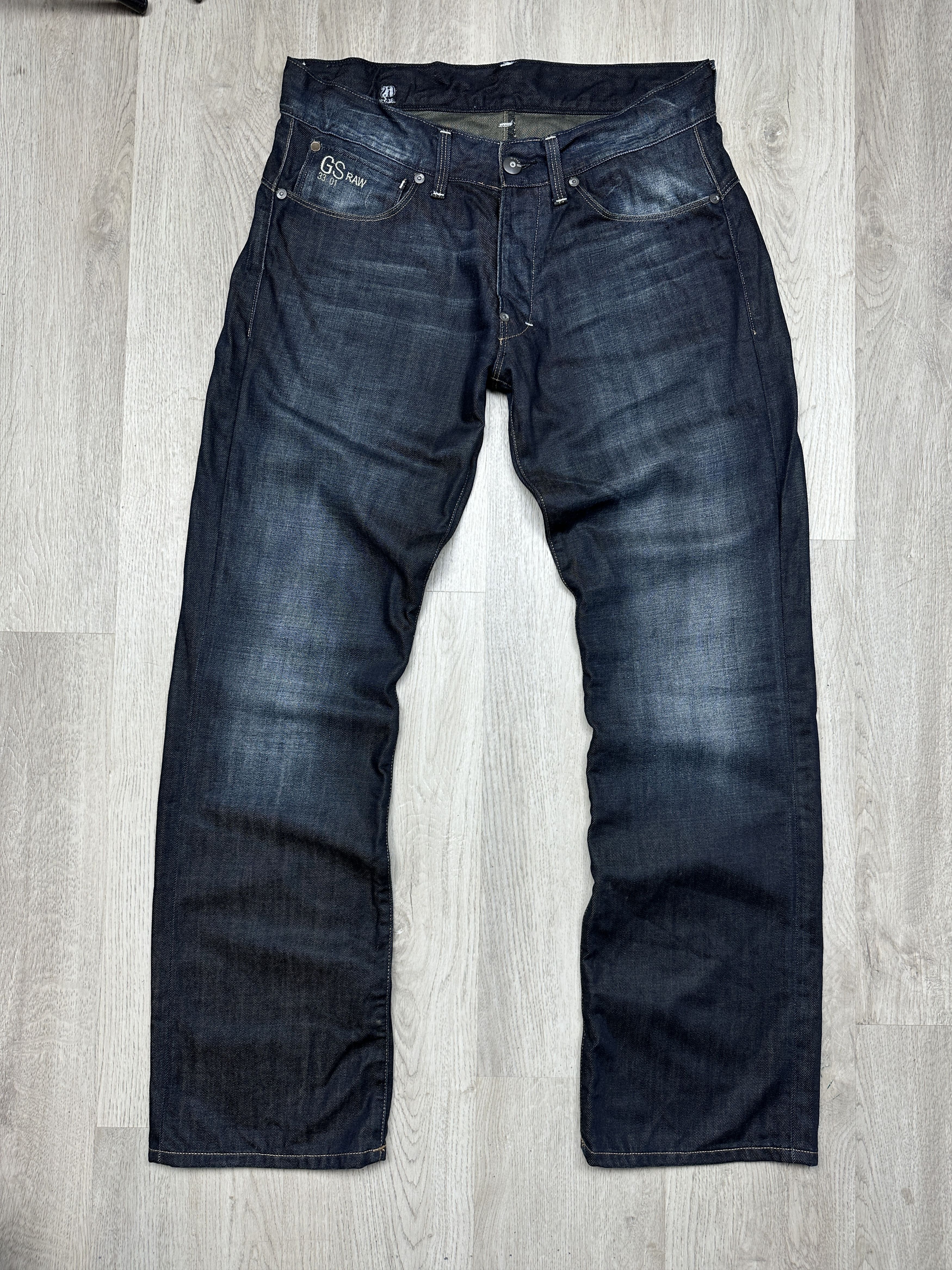 G-Star G Star Raw Mens New Ruger Straight Denim Pants Jeans Size US 34 / EU 50 - 1 Thumbnail