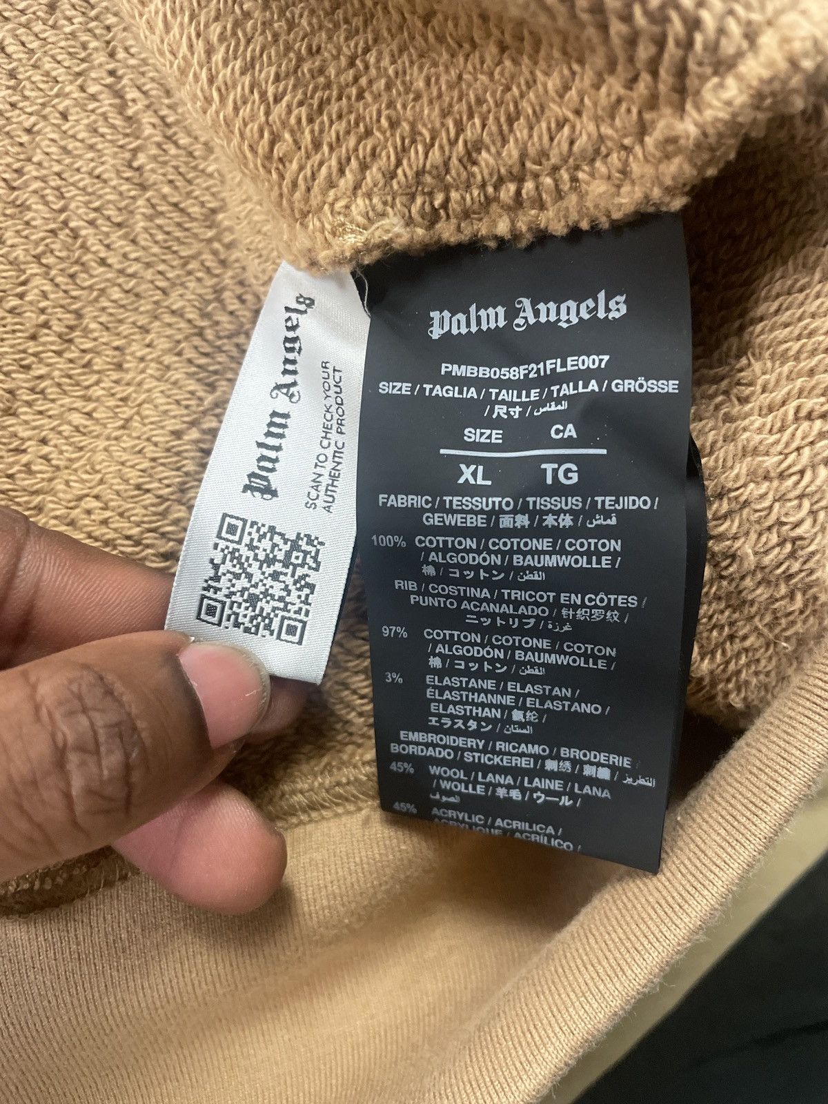 Palm Angels Palm Angels Bear Hoodie Size XL Size US XL / EU 56 / 4 - 3 Thumbnail