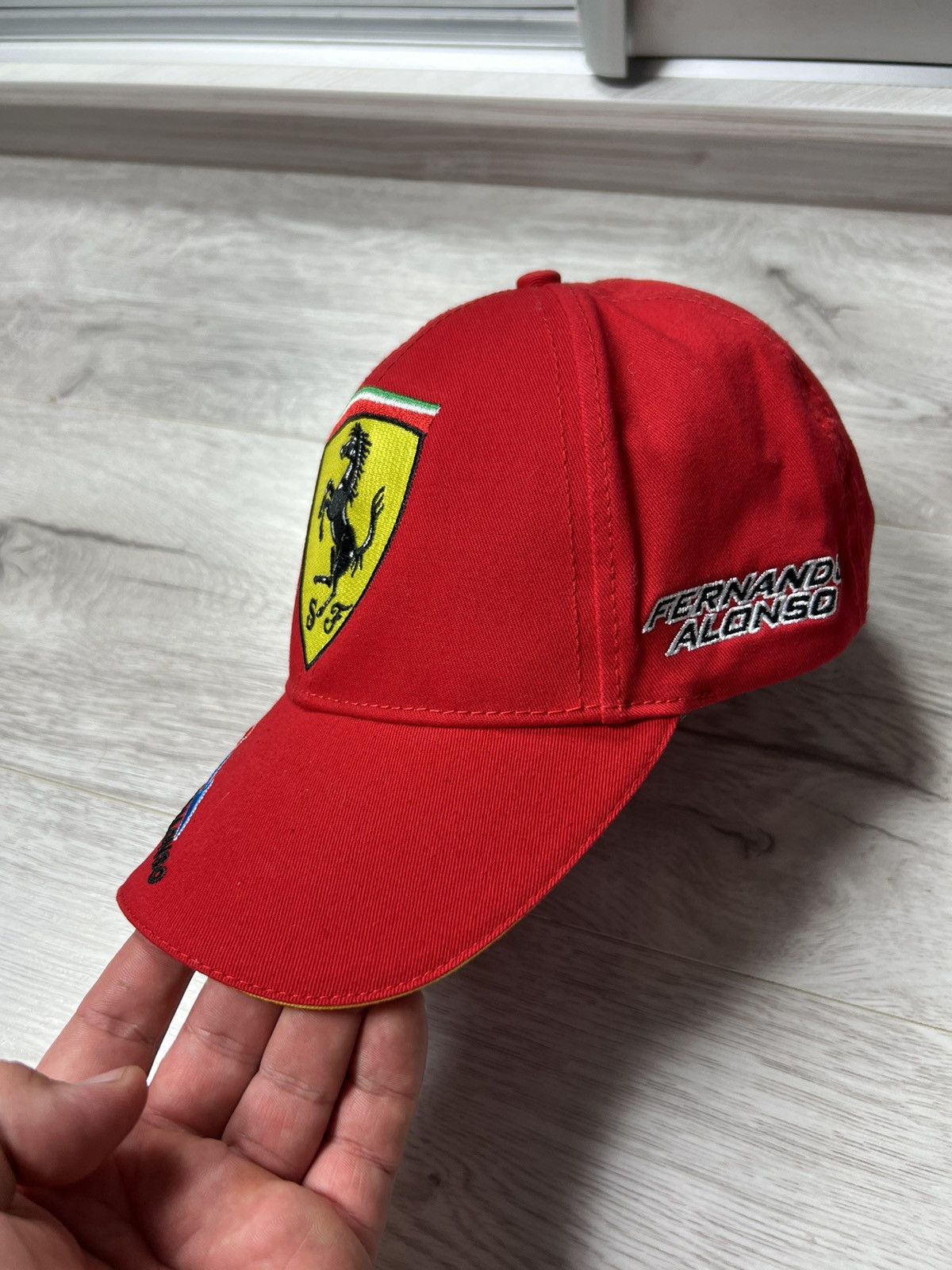 Ferrari Ferrari Fernando Alonso Cap Embroidered Logo Oficial Product Size ONE SIZE - 5 Thumbnail