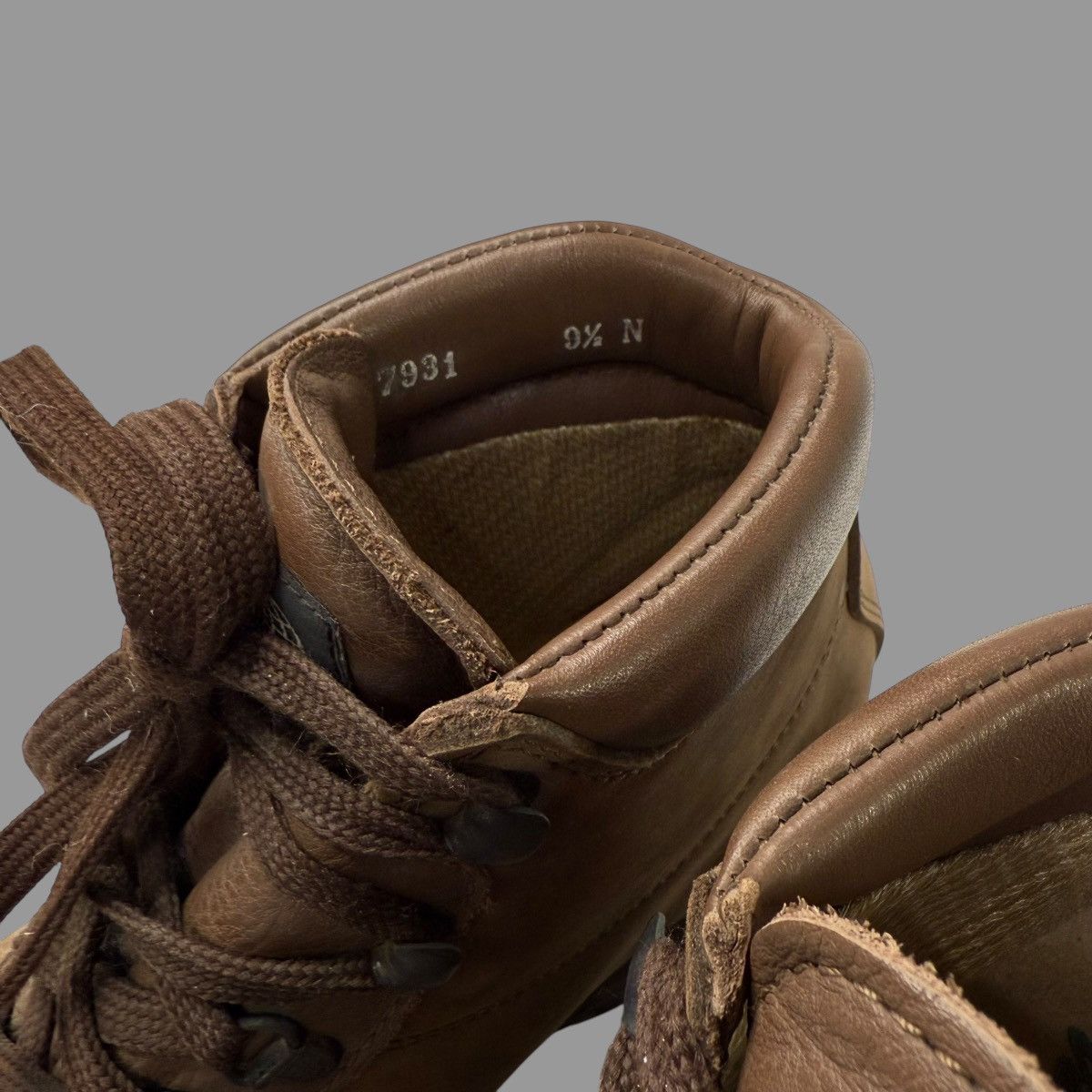 Goretex × Vintage Vintage brown gortex hiking boots Size US 9.5 / IT 39.5 - 6 Thumbnail