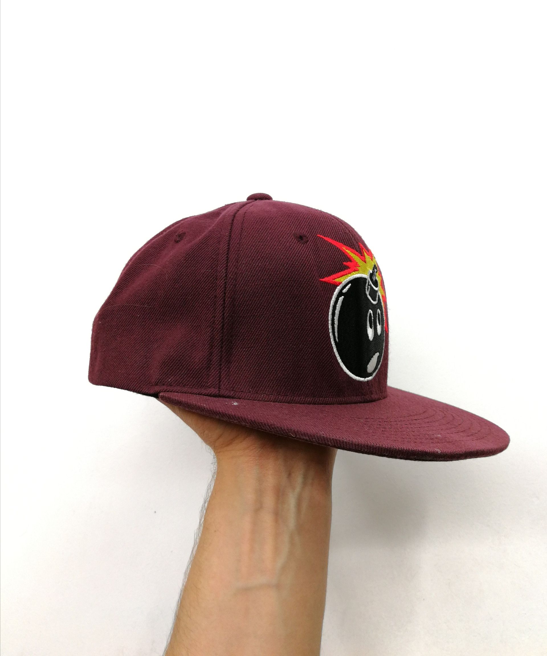 The Hundreds The Hundreds Trucker Hat Cap Snapback Burgundy Size ONE SIZE - 6 Thumbnail