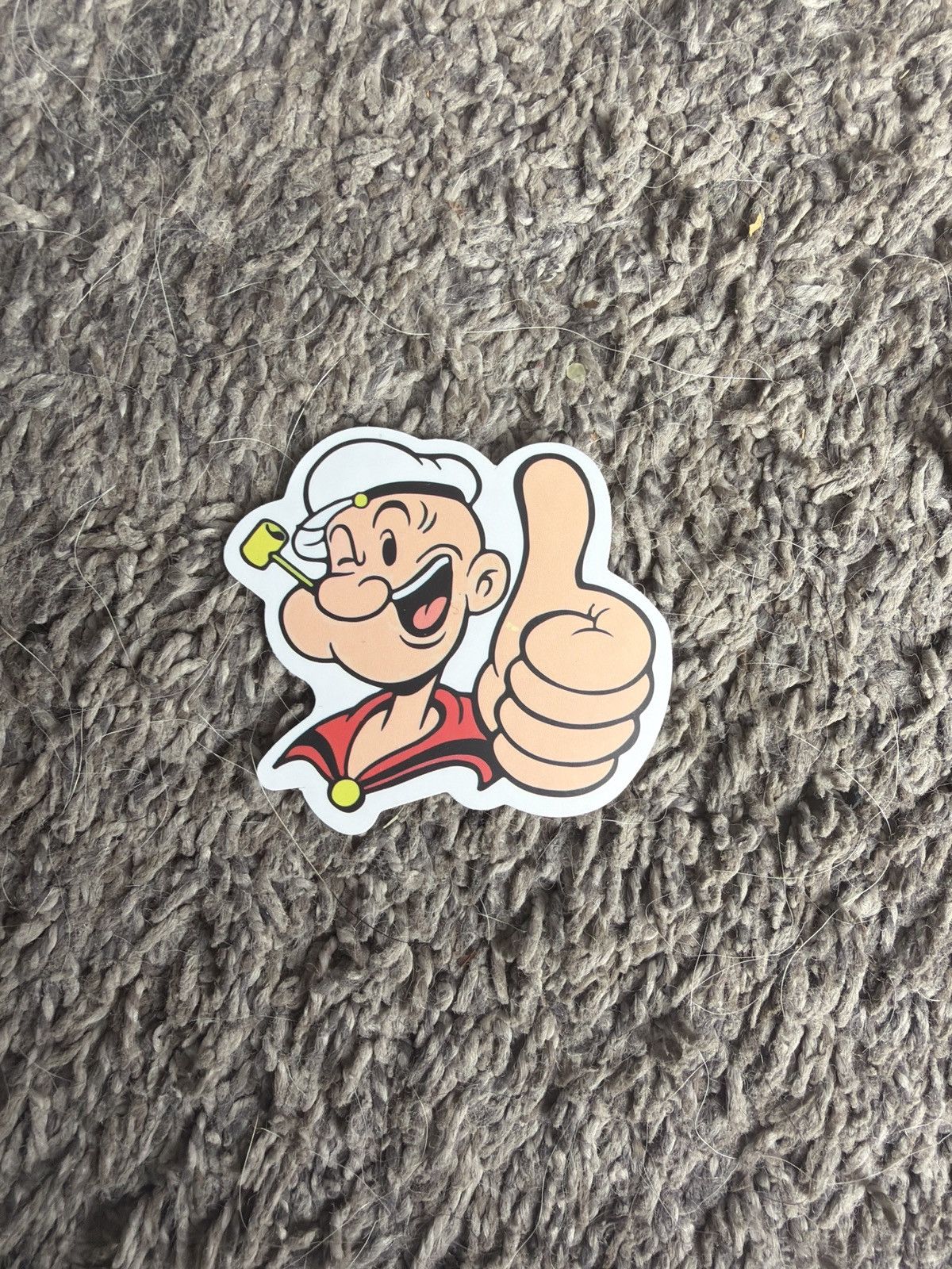 Cartoon Network Popeye Thumbs Up Sticker Size ONE SIZE - 1 Thumbnail
