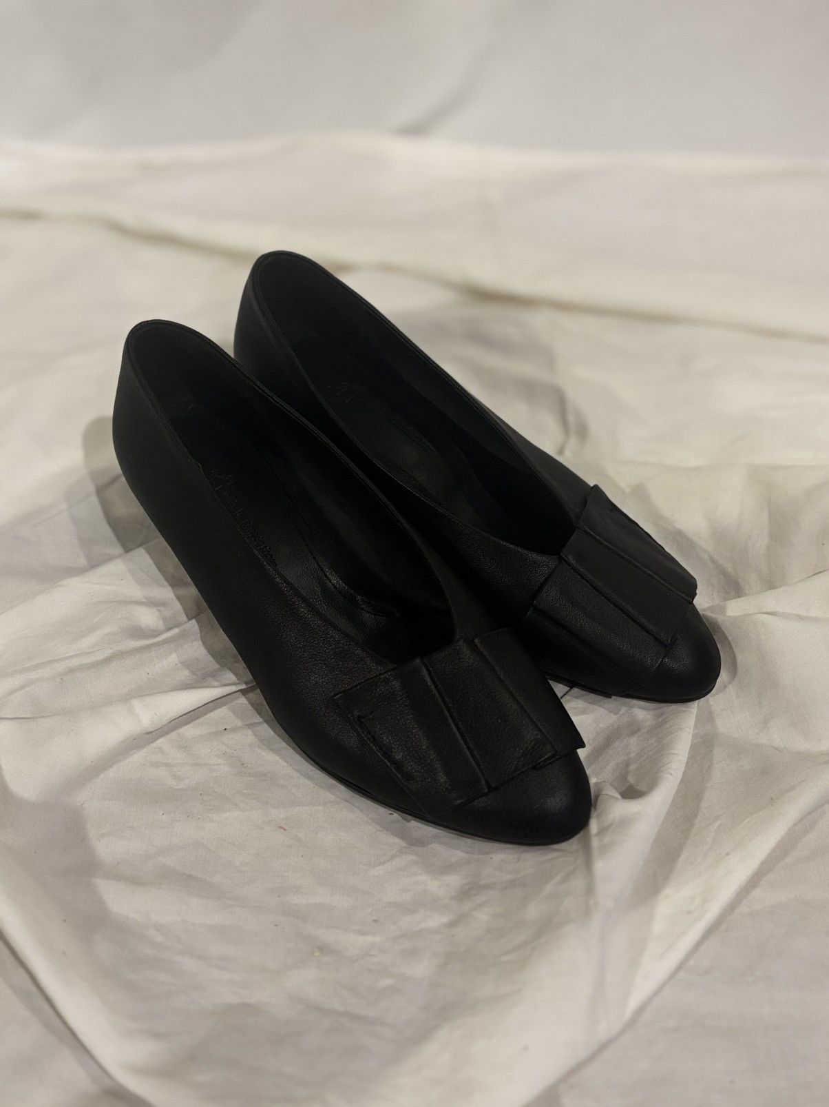 Other Black handmade 1.5” Pumps.wf391 Size US 7 / IT 37 - 10 Thumbnail