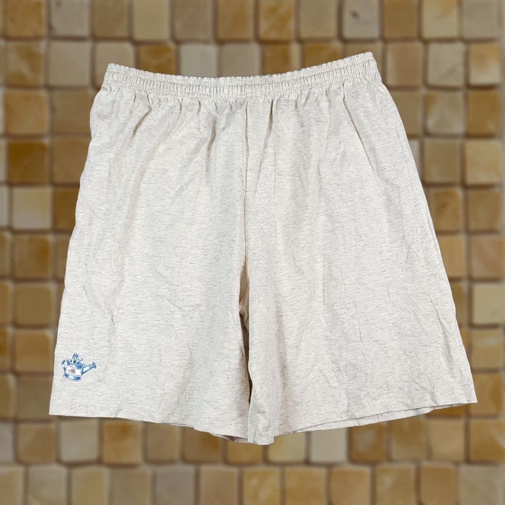 Vintage VINTAGE 90s Sweat Shorts Gym Size 40" / US 18 - 1 Thumbnail