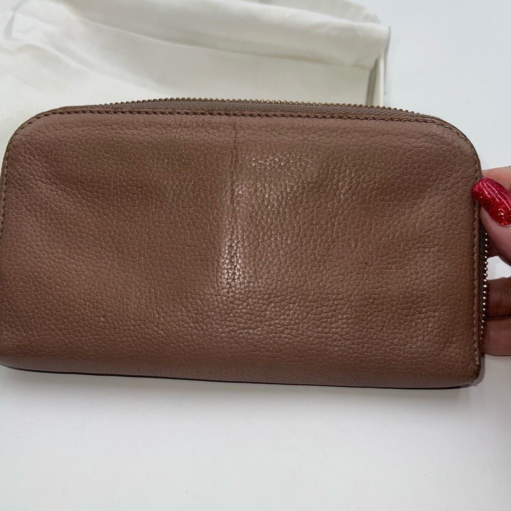 Chloe Chloe Full Inclusion Beige/Blush Zip Around Long Wallet Size ONE SIZE - 14 Thumbnail