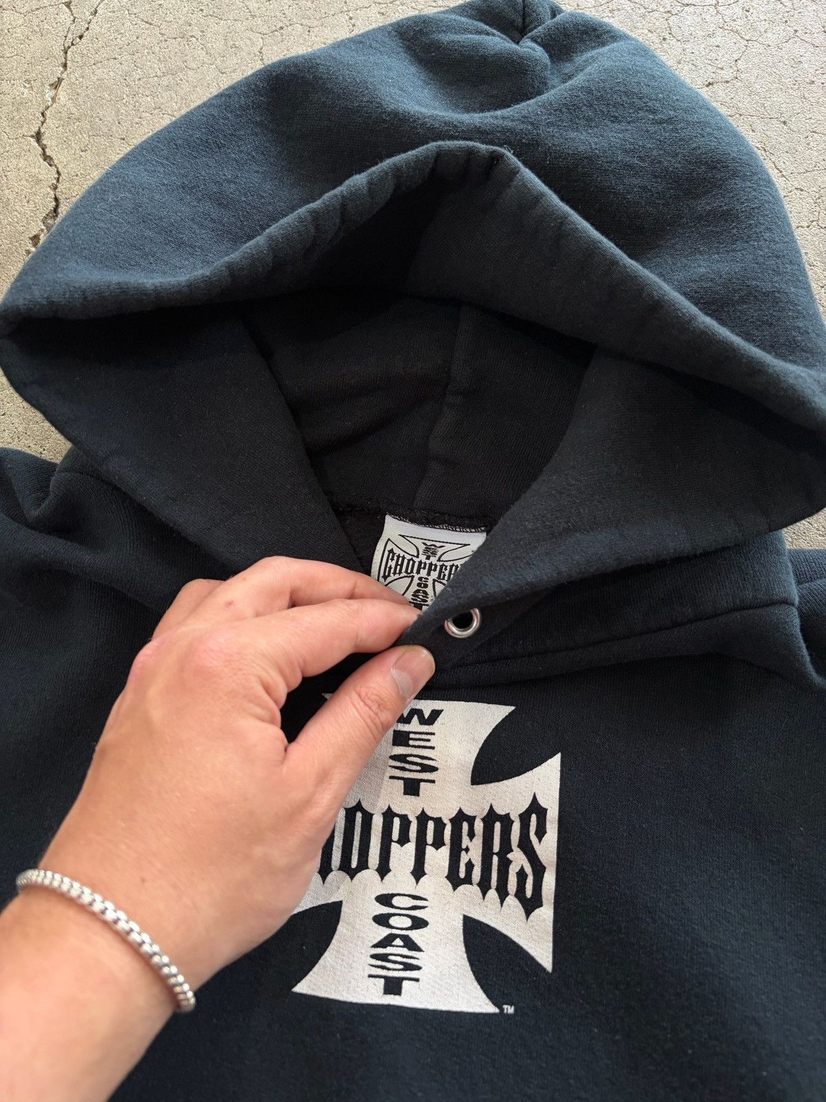 West Coast Choppers Vintage West Coast Choppers Hoodie Size US XL / EU 56 / 4 - 5 Thumbnail