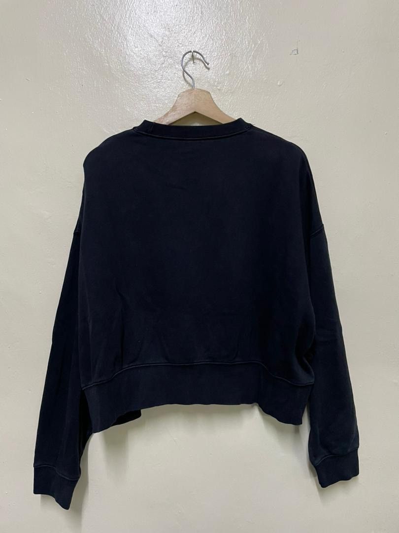 Nike × Vintage Nike Center Sweatshirt Cropped Top Size M / US 6-8 / IT 42-44 - 8 Thumbnail