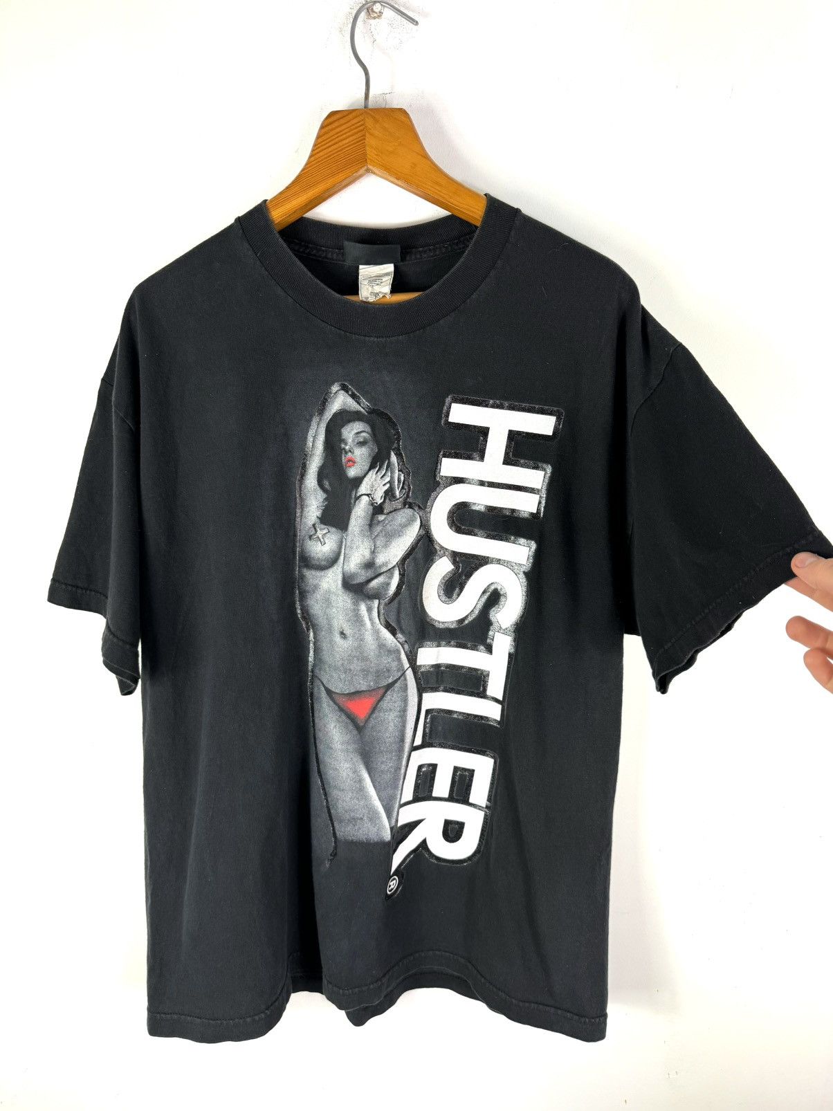 Vintage Vintage Hustler Hardcore XXX sex porn magazine tee t shirt | Grailed