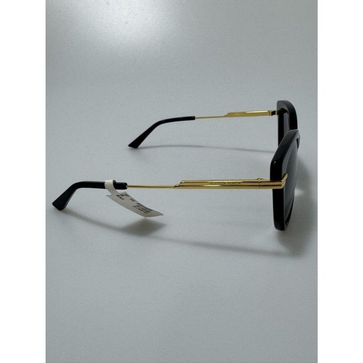 Bottega Veneta Bottega Veneta Black Gold Classic Square Sunglasses $525 BV1 Size ONE SIZE - 3 Thumbnail