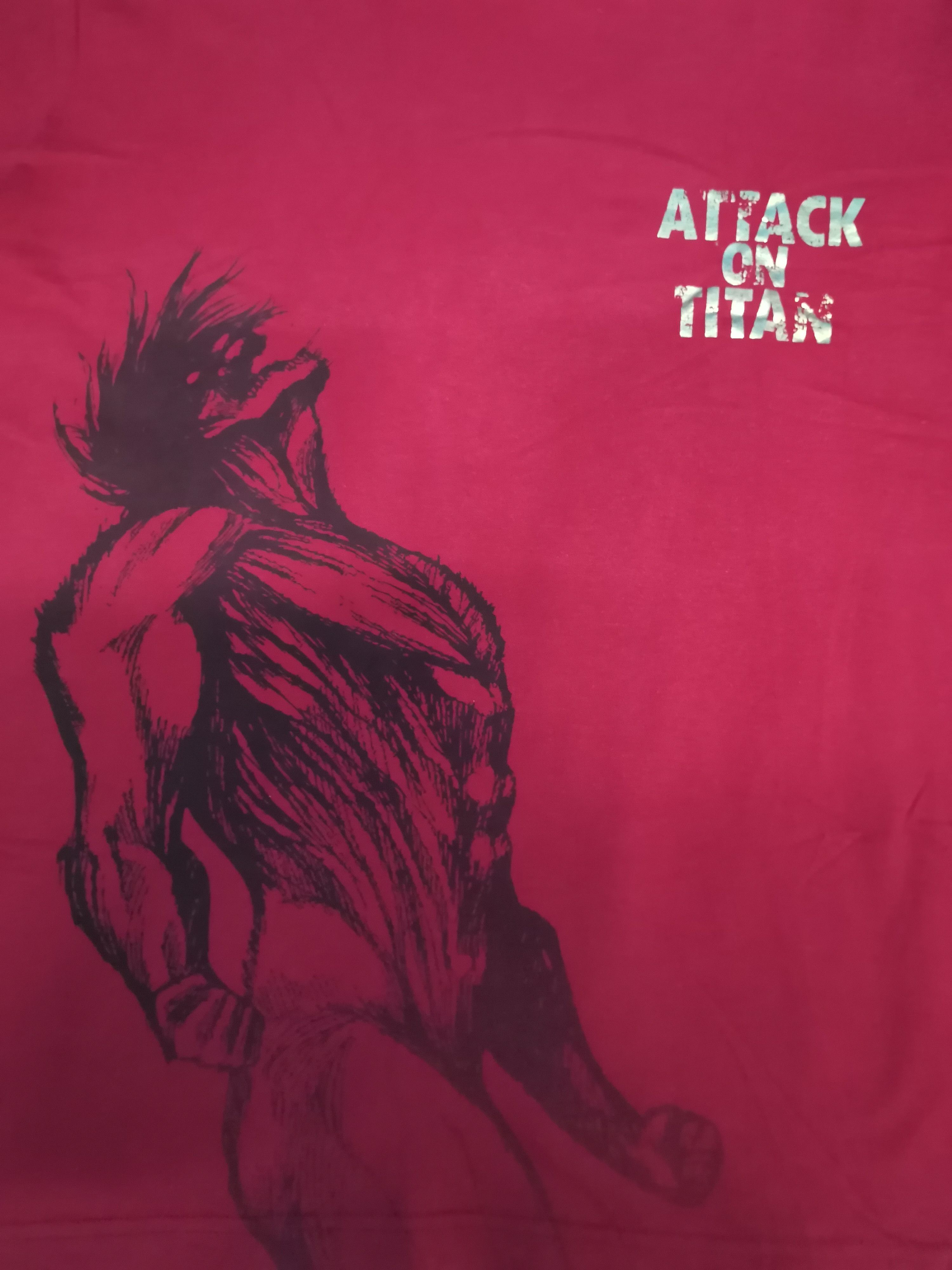Anime Attack on Titan Japan Anime Tee Akira Bleach Evangelion Size US M / EU 48-50 / 2 - 1 Thumbnail