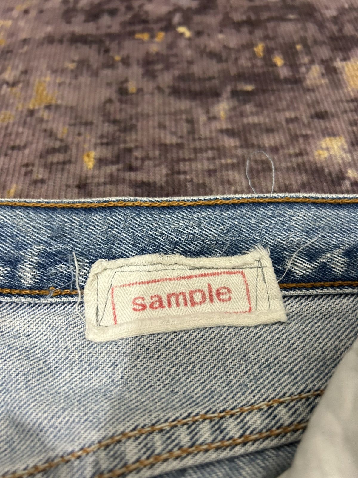 Levi's Vintage Clothing Vintage Levis 501XX Sample Rippert Gorilla Aplle Print Size US 33 - 16 Thumbnail