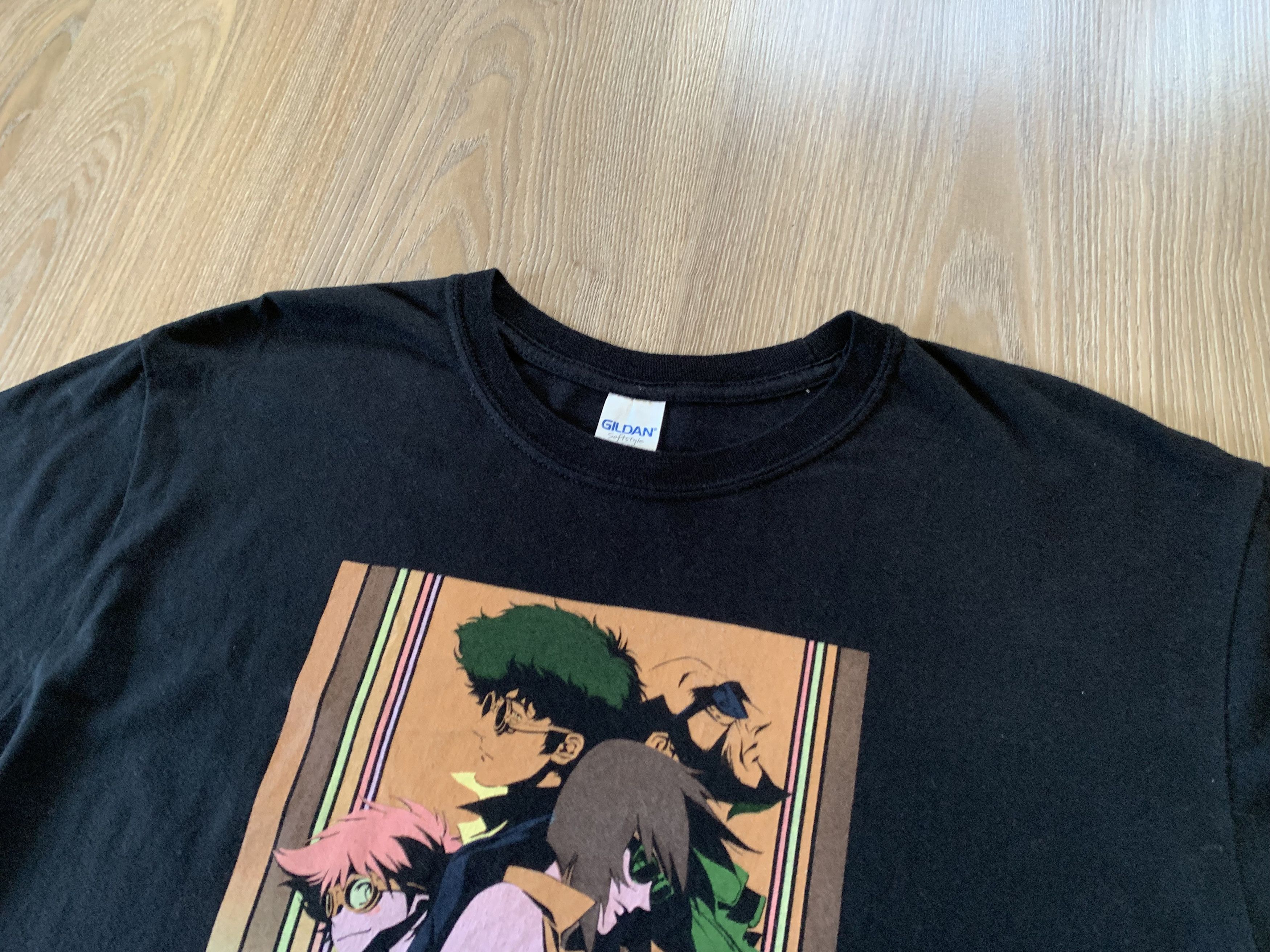 Anime × Gildan × Japanese Brand Vintage Anime Cowboy Bebop Licensed Short Sleeve Tee Size US XL / EU 56 / 4 - 4 Thumbnail