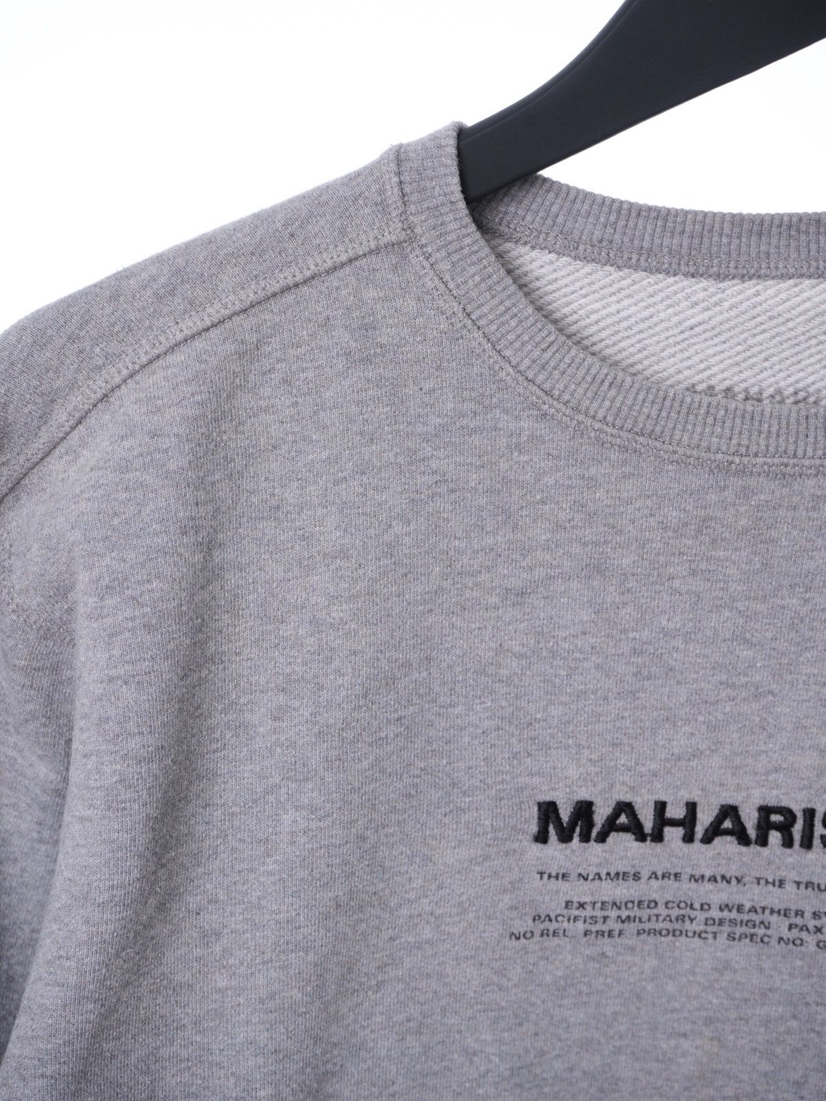 Maharishi Maharishi sweatshirt big logo printed size S Size US S / EU 44-46 / 1 - 3 Thumbnail