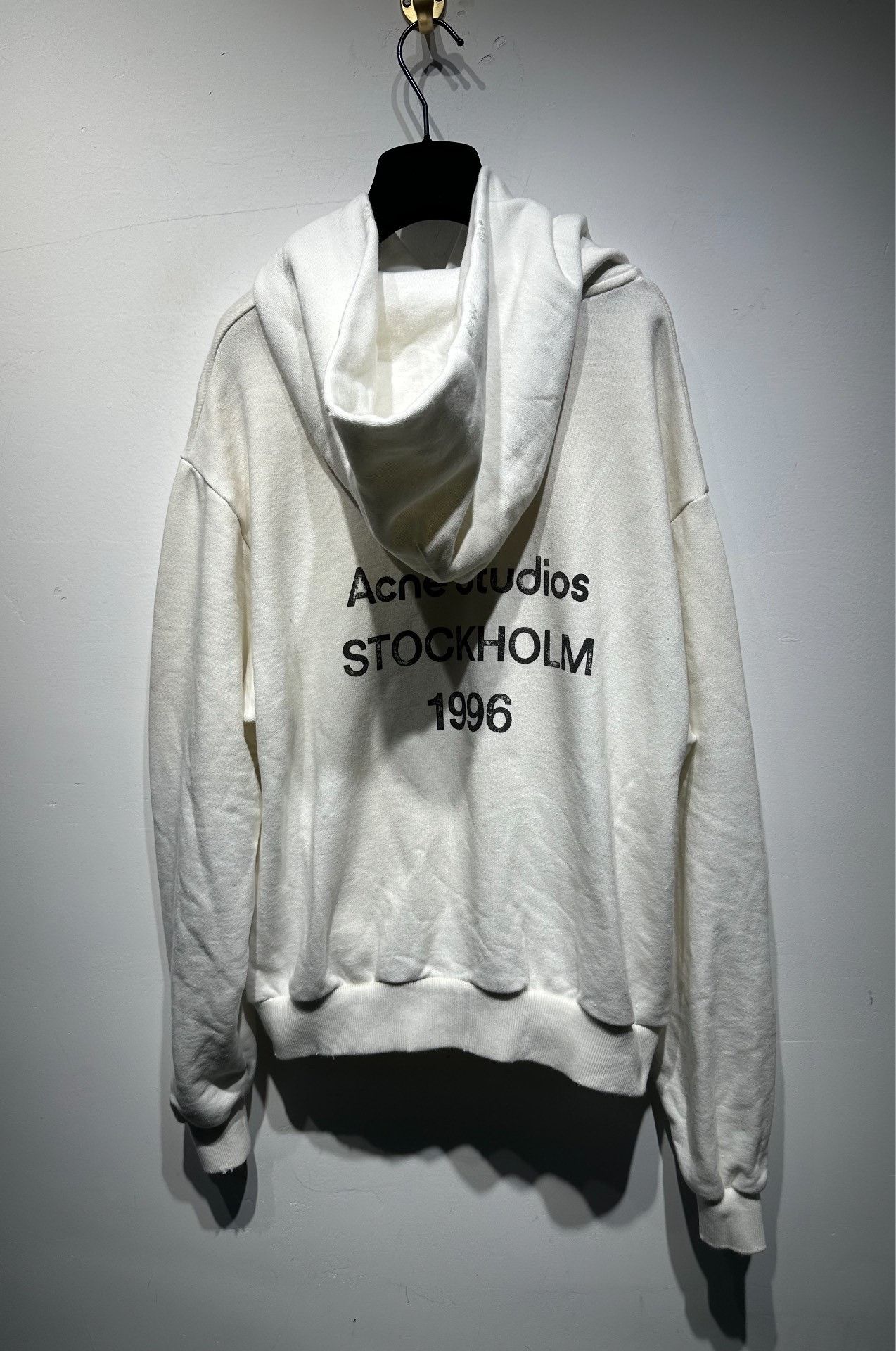 Acne Studios Acne Studios Oversized White Hoodie XS Women Size XS / US 0-2 / IT 36-38 - 1 Thumbnail