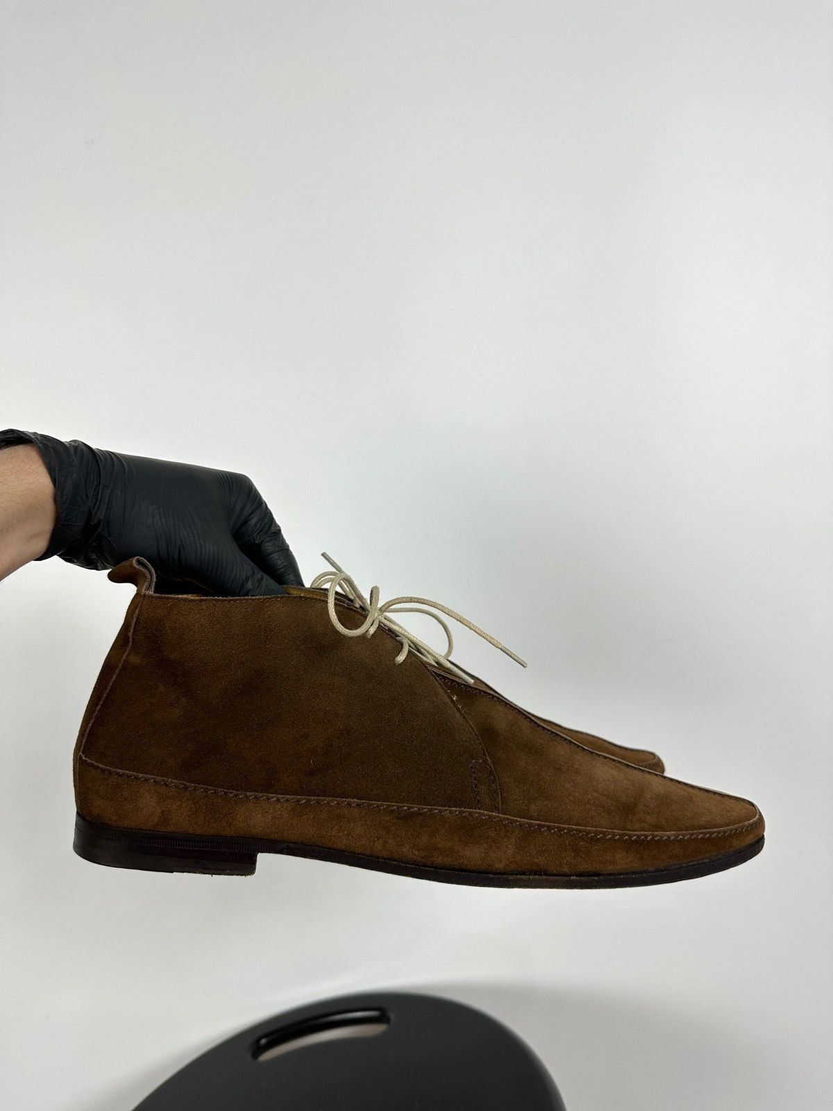 Vintage Yves Saint Laurent Rive Gauche by Tom Ford Desert Boots Size US 10.5 / EU 43-44 - 11 Thumbnail