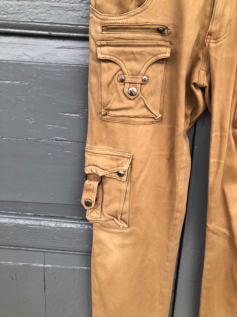 Japanese Brand Garhina stretchable cargo multipocket pants Size US 32 / EU 48 - 5 Thumbnail