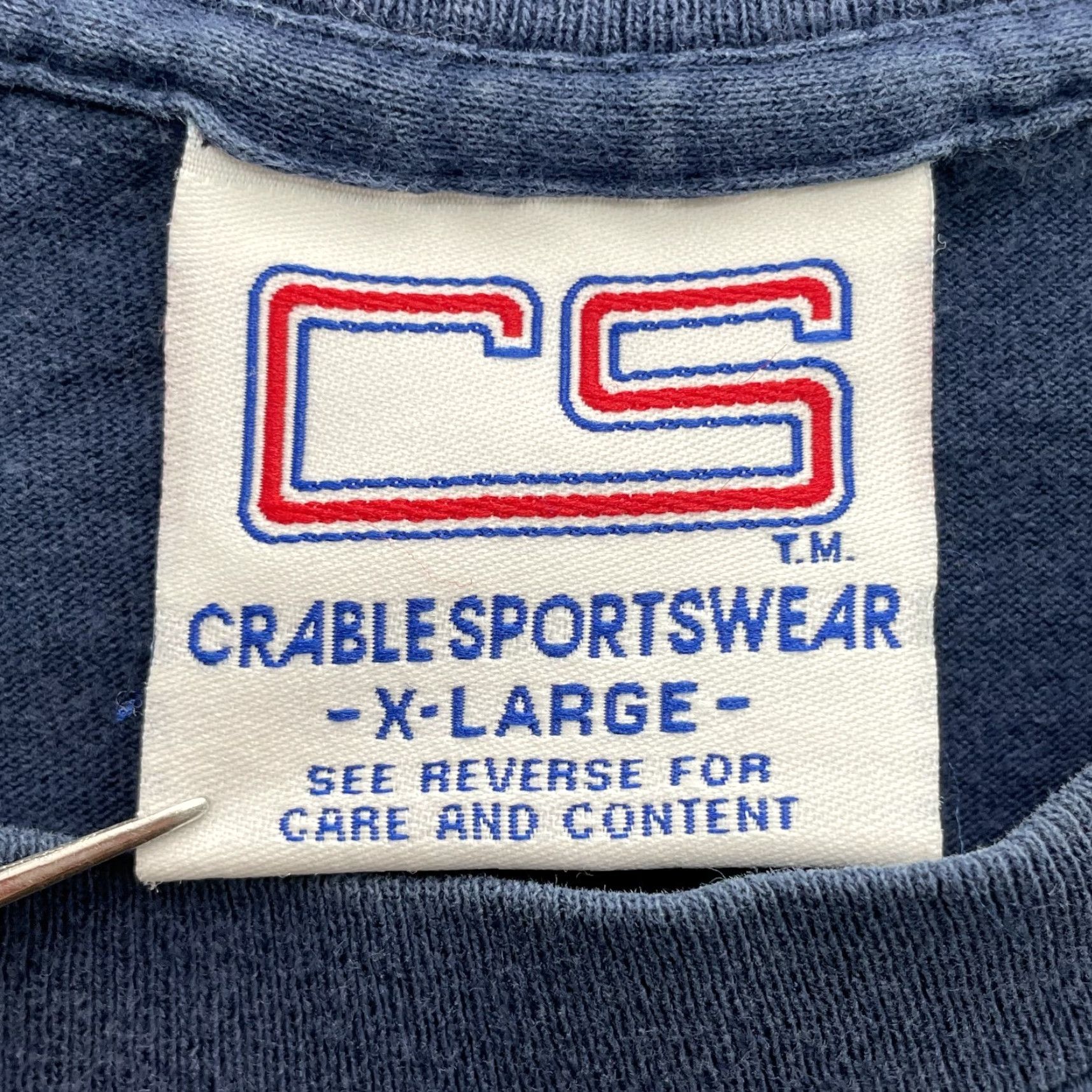 Vintage VINTAGE Crable Sportswear T-Shirt XL Golf International 90's Tee Academia Preppy USA Men Shirt Size US XL / EU 56 / 4 - 4 Thumbnail