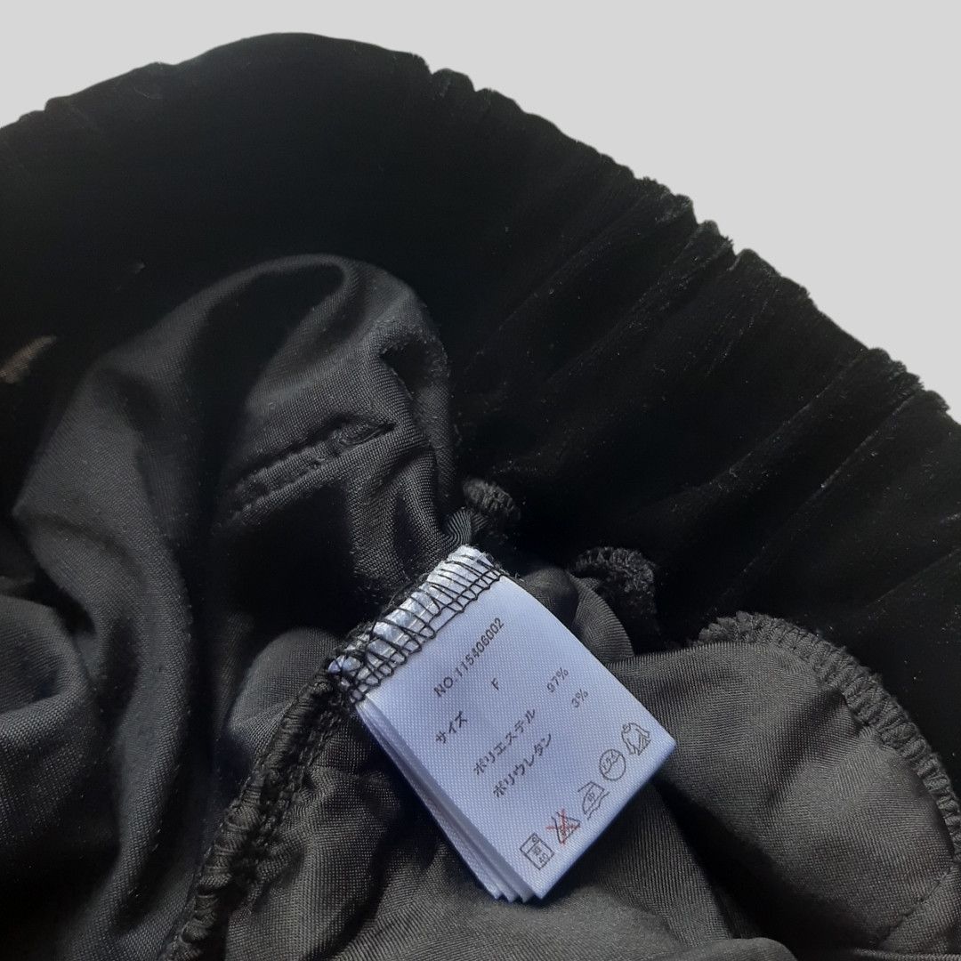 14th Addiction × If Six Was Nine × Le Grande Bleu (L.G.B.) Xfrm "transform" drawstring velour sweatpant Size US 31 - 7 Thumbnail