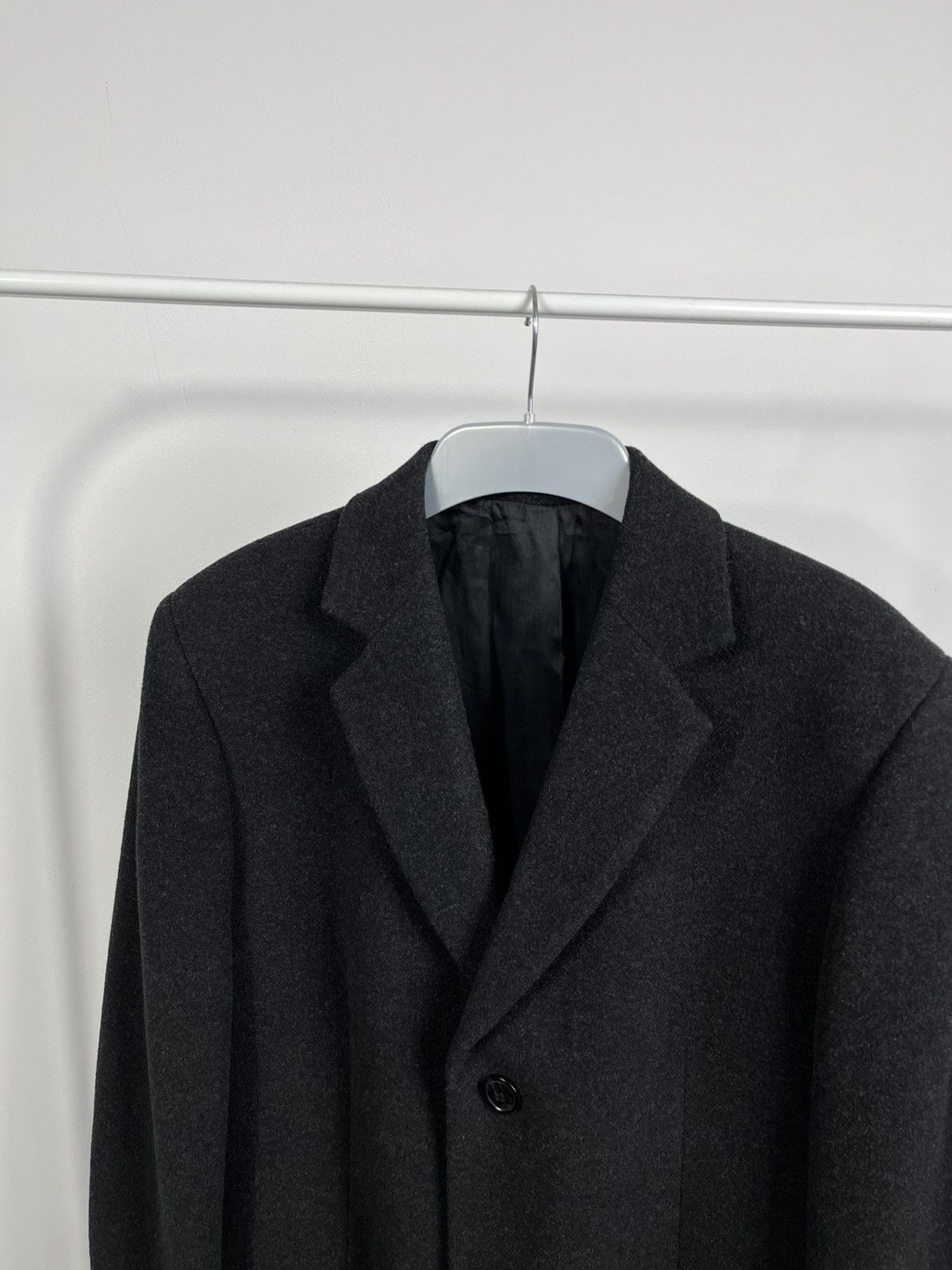 Vintage Vintage Coat Jacket Wool Cashmere Black Overcoat Size 48 Size US M / EU 48-50 / 2 - 5 Thumbnail