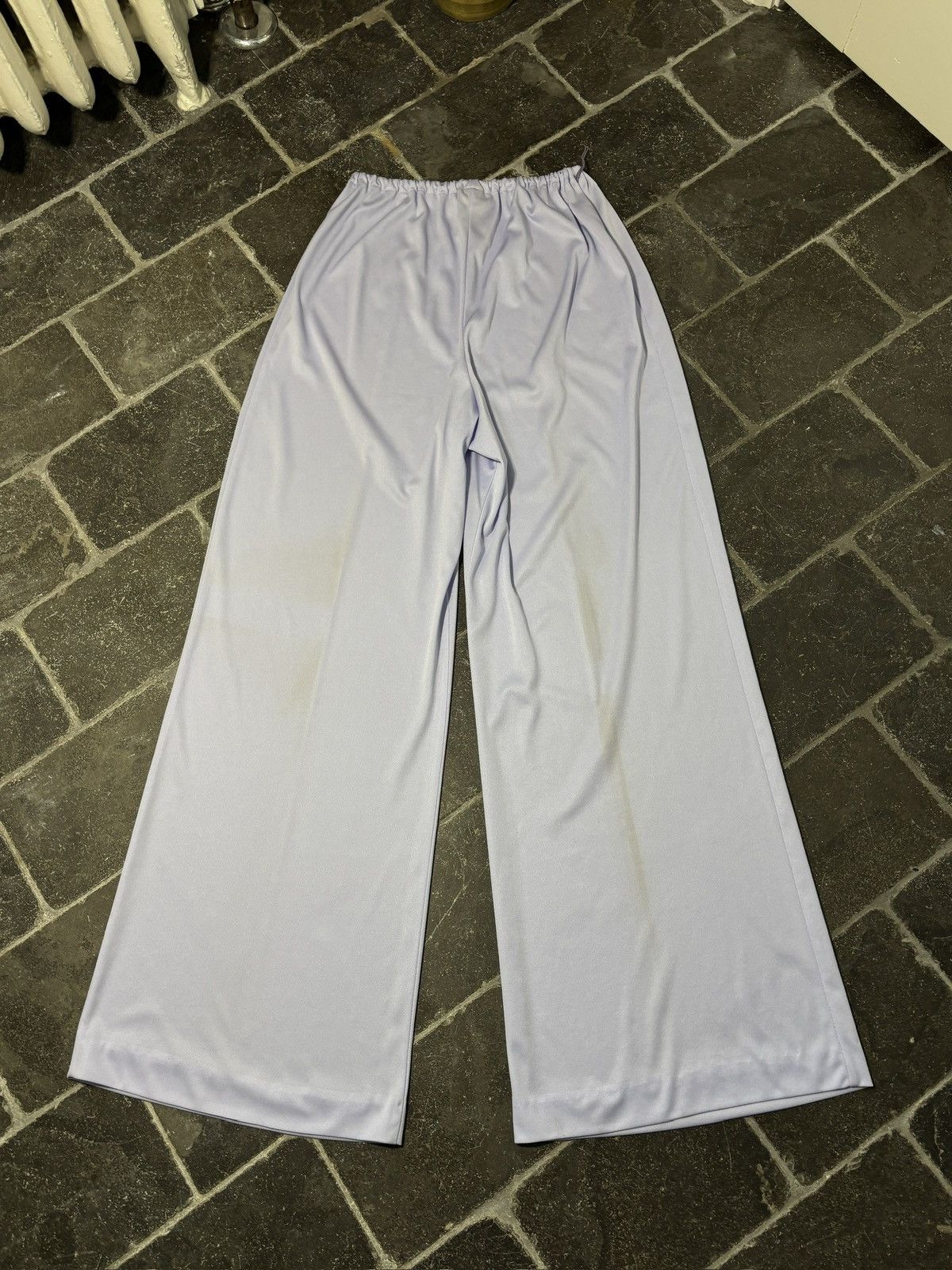 Saks Fifth Avenue Vintage Pyjama Pants 80s 90s Lounge Pants Lavender Saks Y2K Size 30" / US 8 / IT 44 - 2 Thumbnail