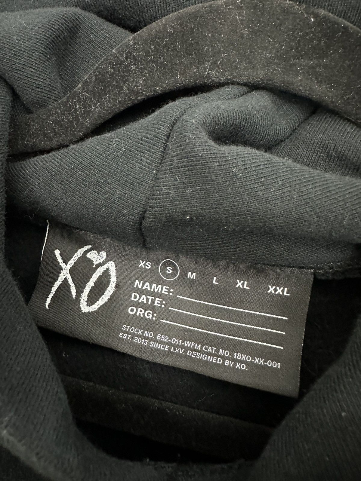 XO NWT2020 THE WEEKND MADNESS XO Collage Logo Pullover Black Size US S / EU 44-46 / 1 - 20 Thumbnail