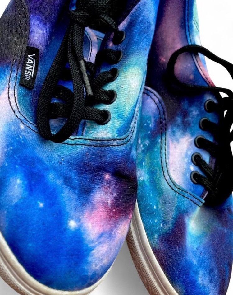 Vans Vans Unisex Galaxy Print Sneakers - Blue and Purple Size US 7 / IT 37 - 5 Thumbnail