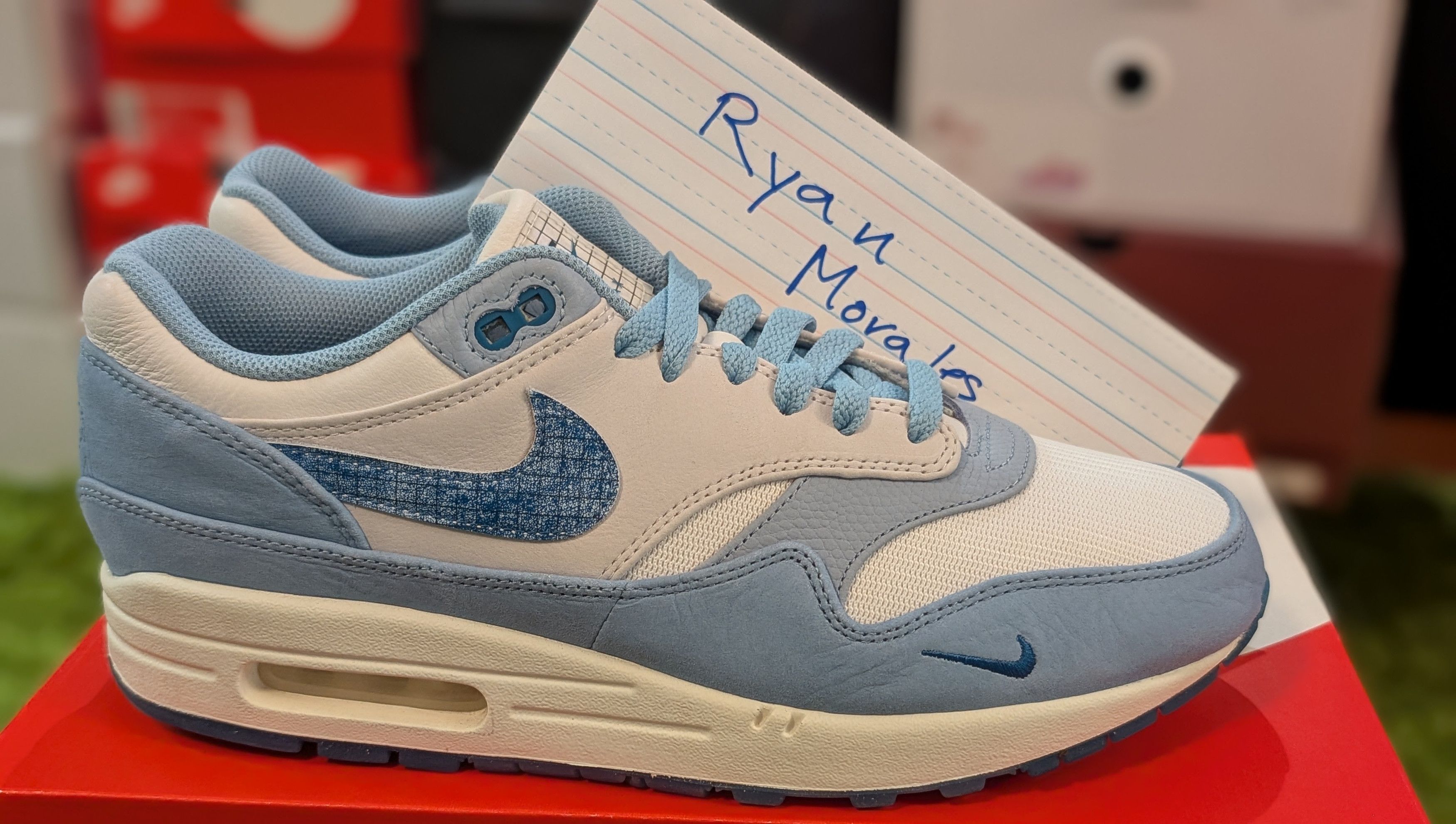 Nike Nike Air Max 1 PRM Blueprint Size 10 Size US 10 / EU 43 - 2 Thumbnail