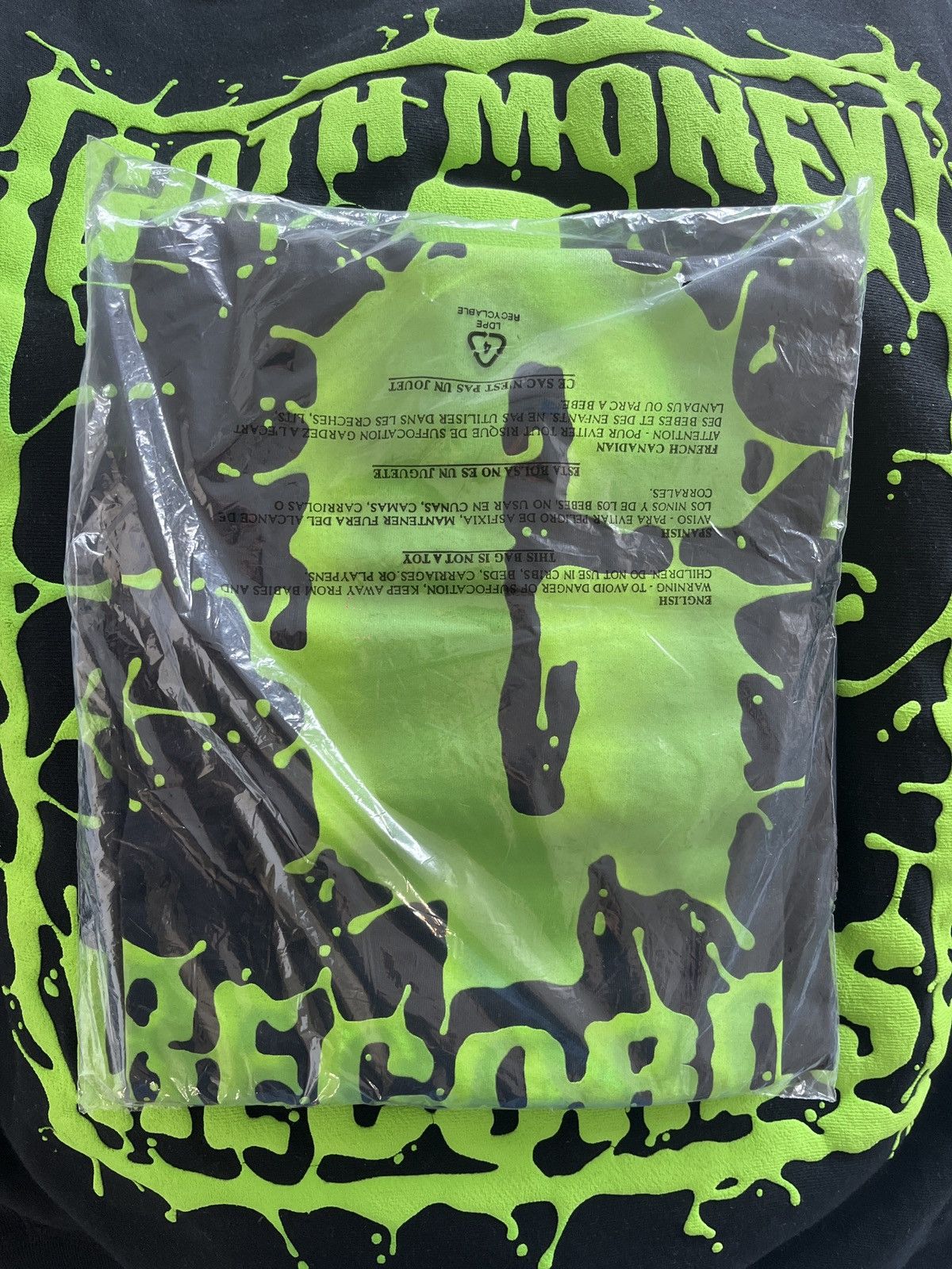 Goth Money Slime T-Shirt Black