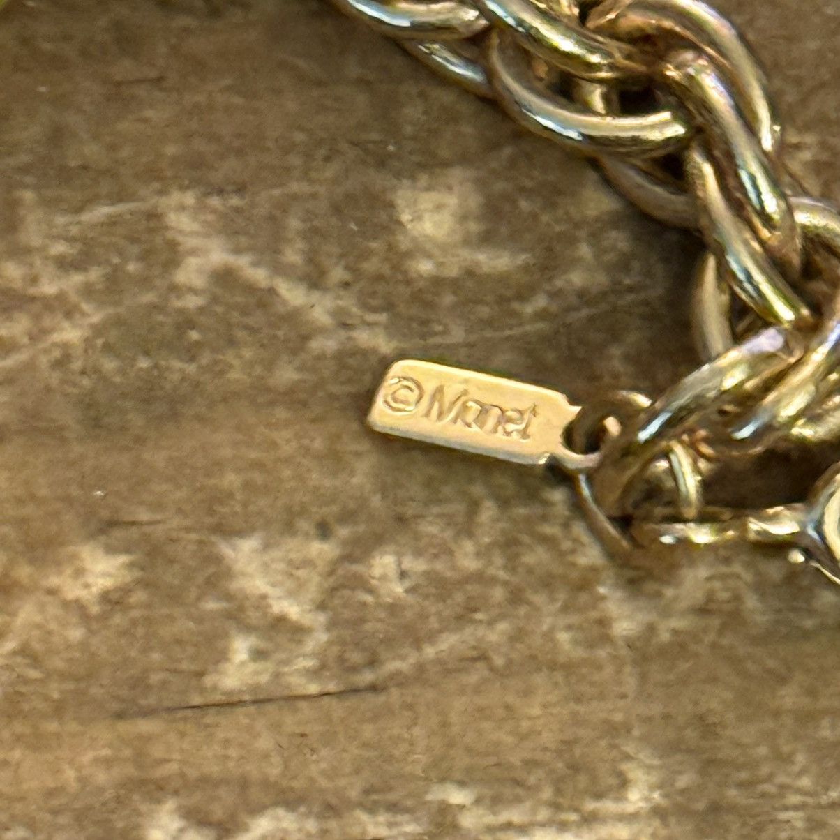 Monet Vintage Monet gold and black rope chain necklace Size ONE SIZE - 6 Thumbnail