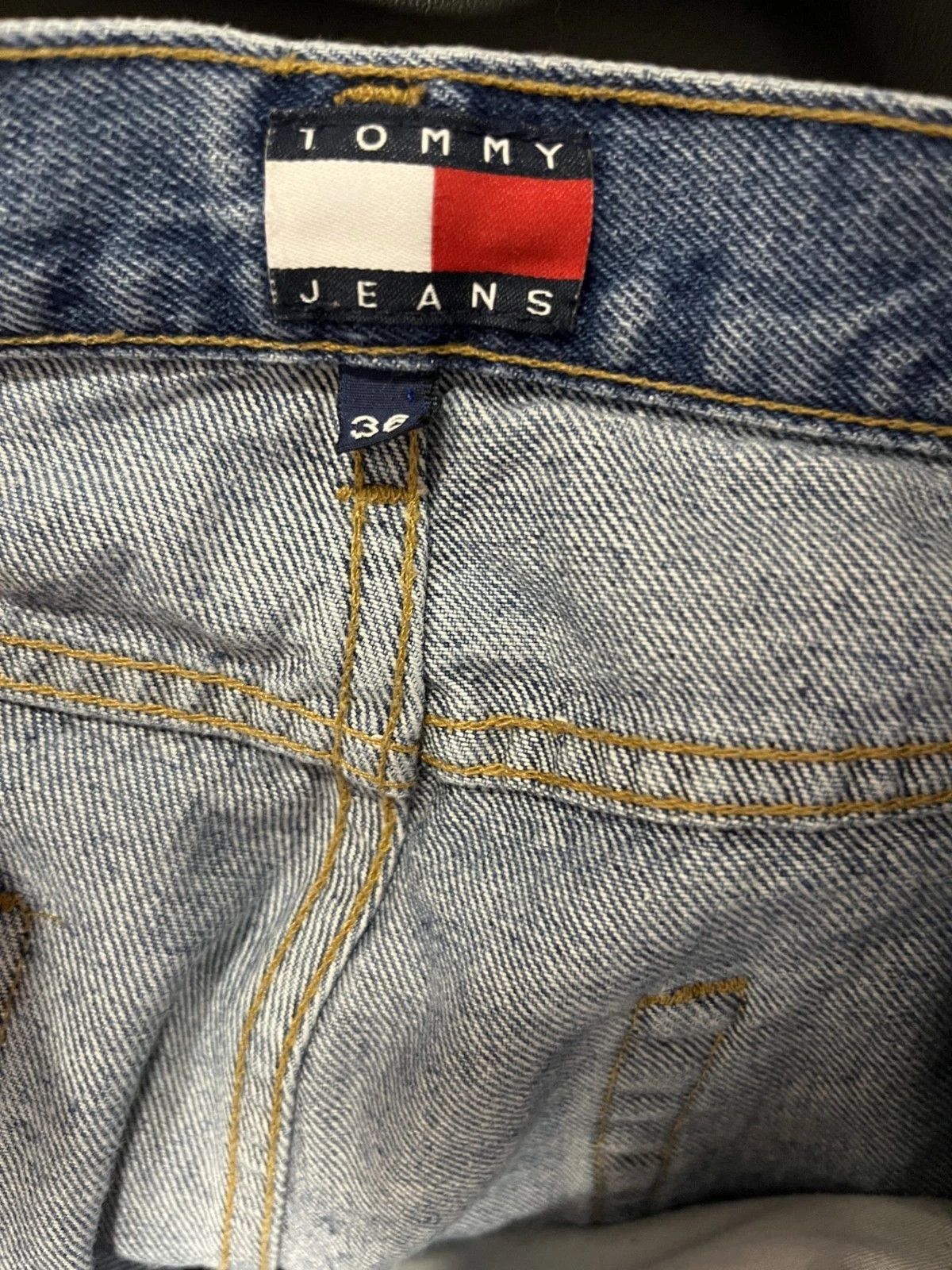 Tommy Hilfiger Vintage 90's/2000's Tommy Hilfiger Jeans 36x32 Size US 36 / EU 52 - 4 Thumbnail