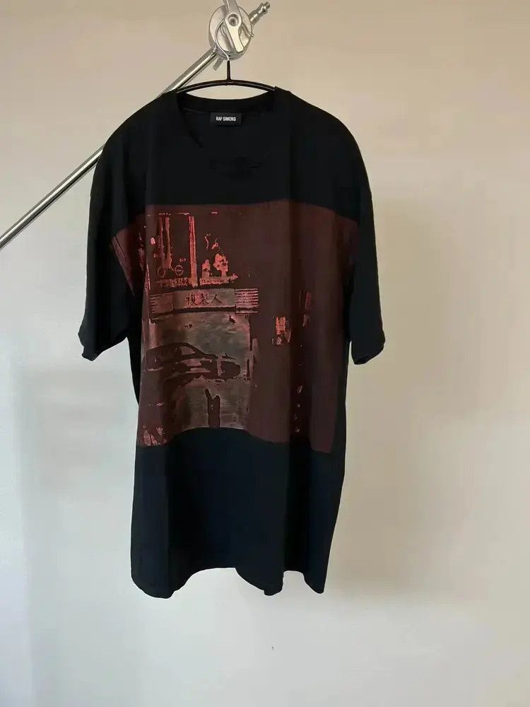 Raf Simons Raf Simons 18ss blade runner shinning print tee Size US L / EU 52-54 / 3 - 1 Thumbnail