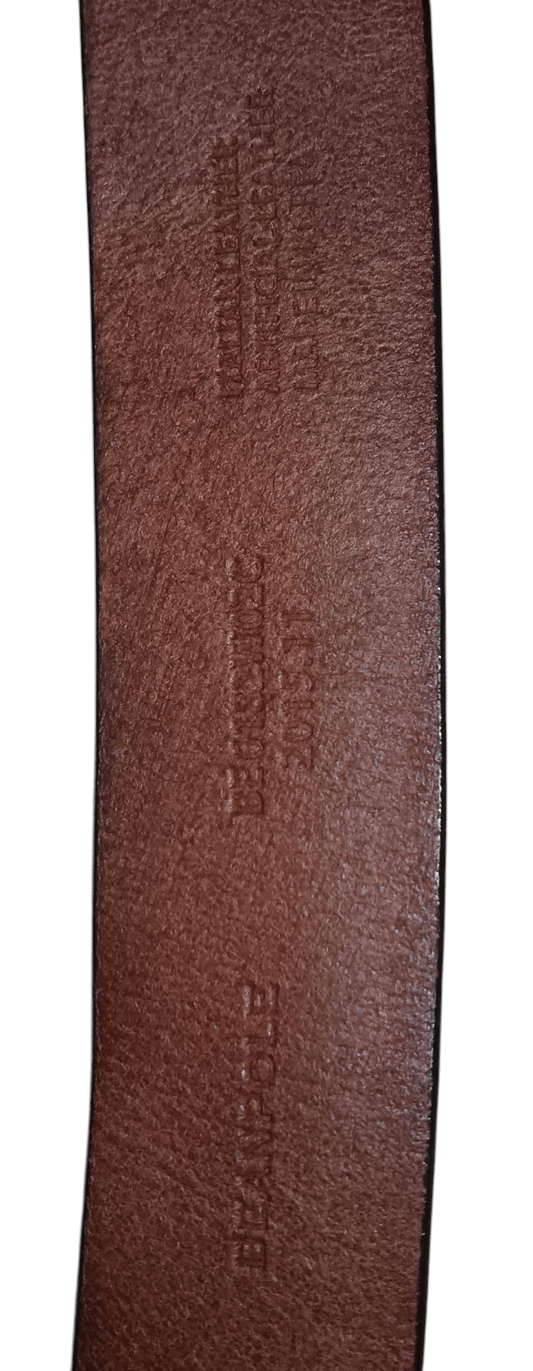 BEANPOLE × Leather × Vintage BEANPOLE ENGRAVED LOGO LEATHER BELT Size 34 - 4 Thumbnail