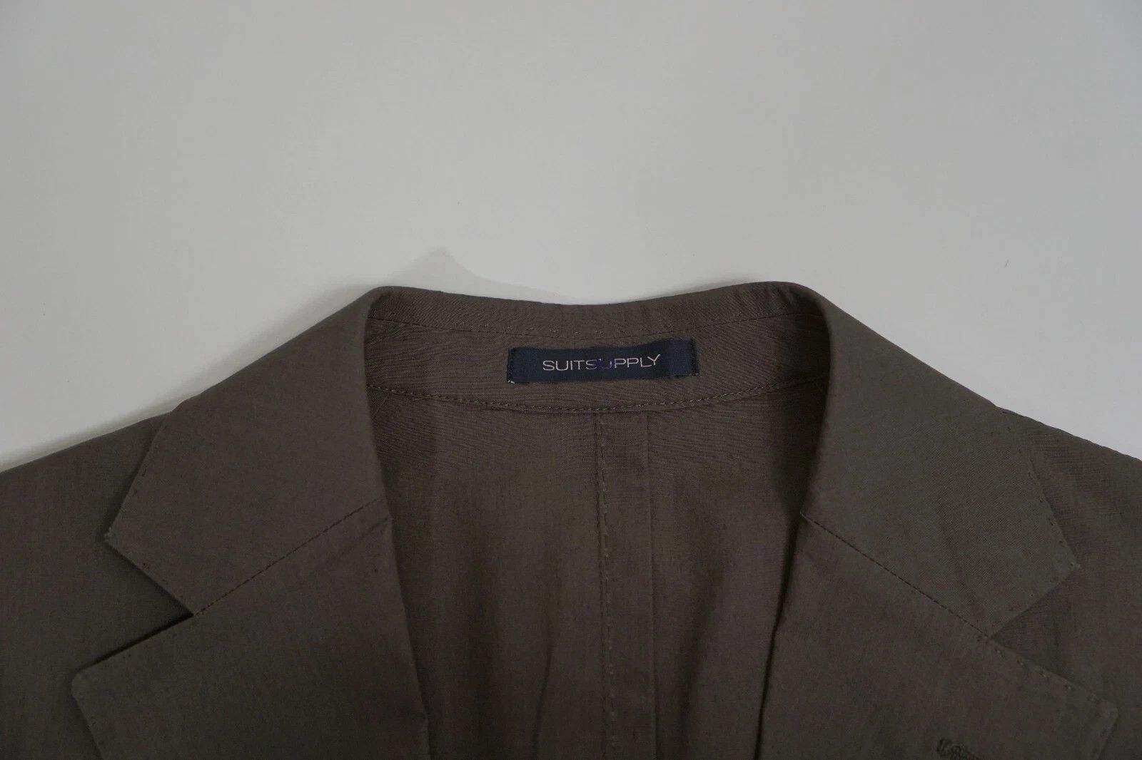 Suitsupply Men Suitsupply Blazer Havana Unconstructed Unlined Wool US34 Size 34R - 3 Thumbnail