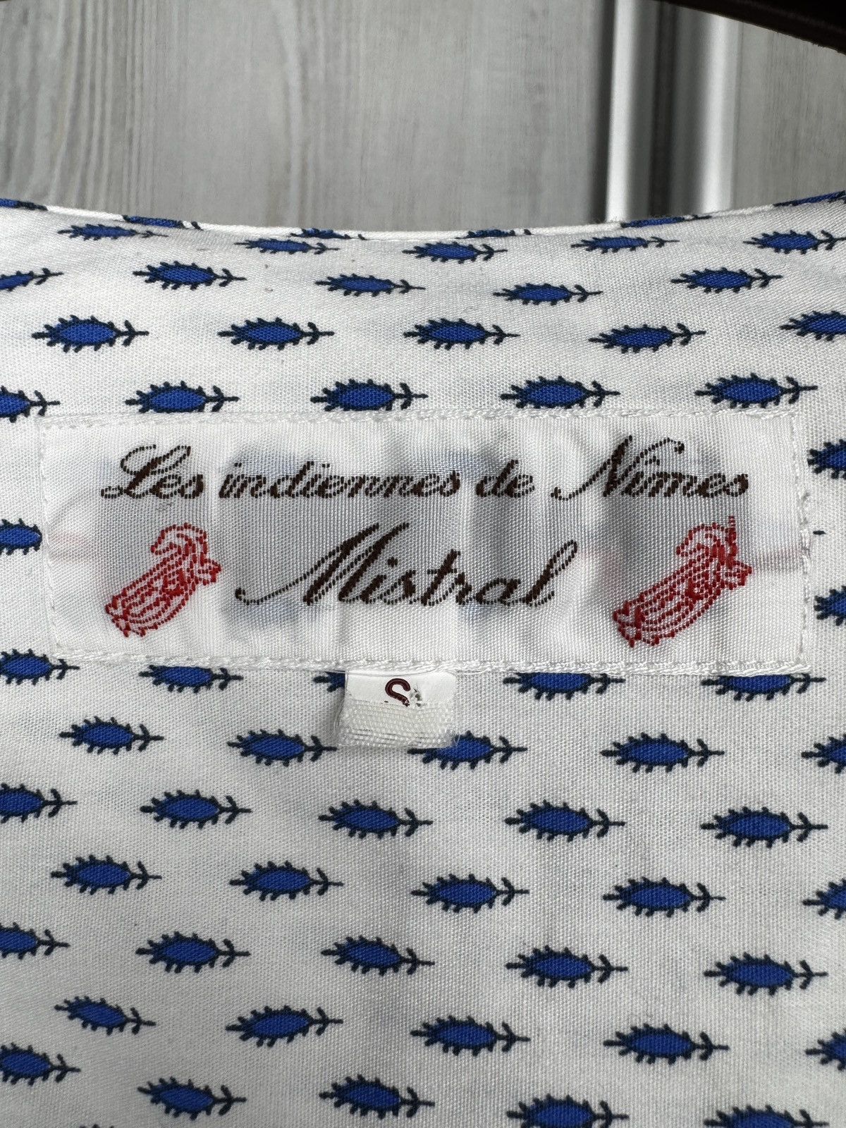 Vintage Vntg 80's MISTRAL French Western Style Floral Pattern Shirt Size US S / EU 44-46 / 1 - 9 Thumbnail