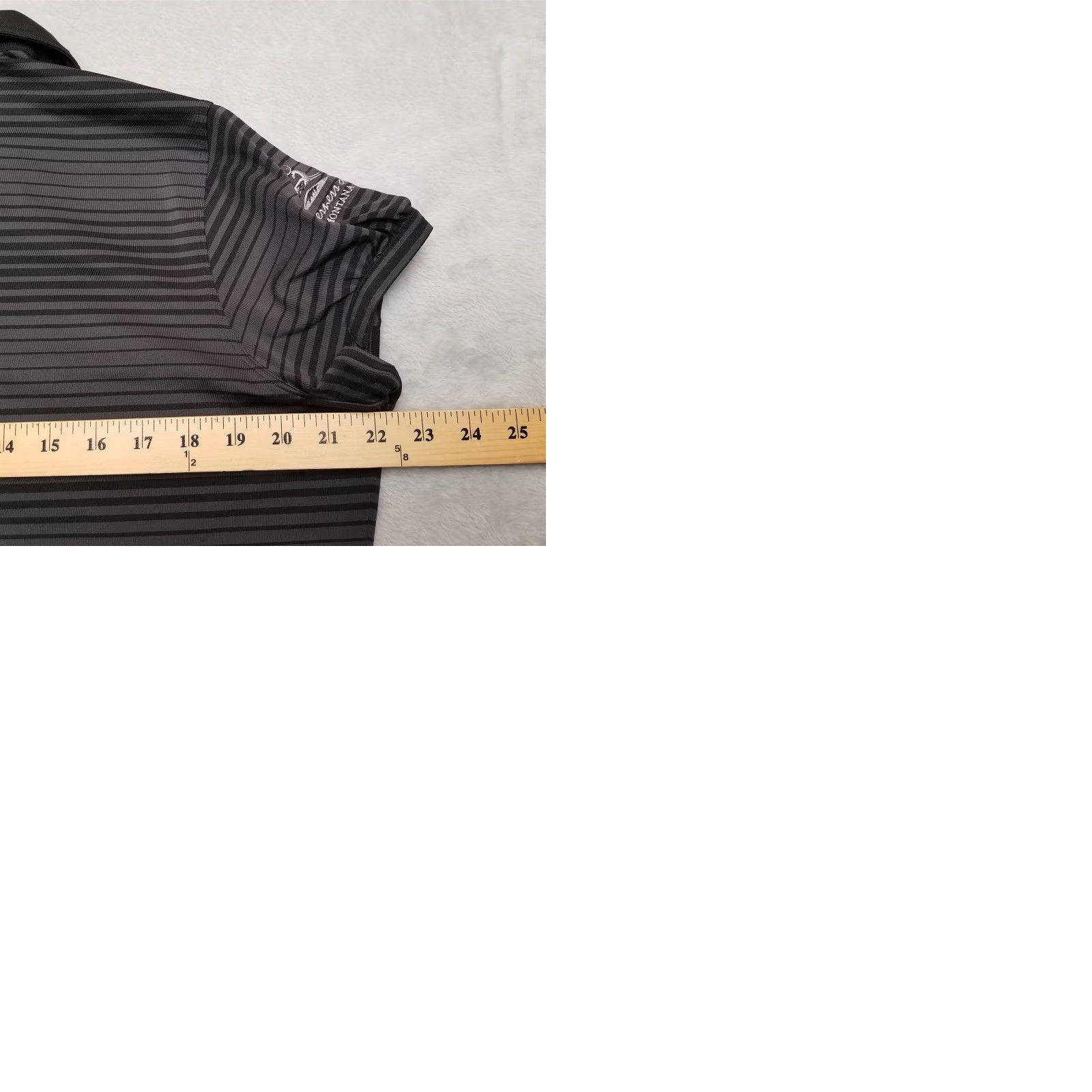 Nike Nike shirt Womens XL Black Gray Stripe Golf Tour Premium Pullover Top Size XL / US 12-14 / IT 48-50 - 9 Thumbnail