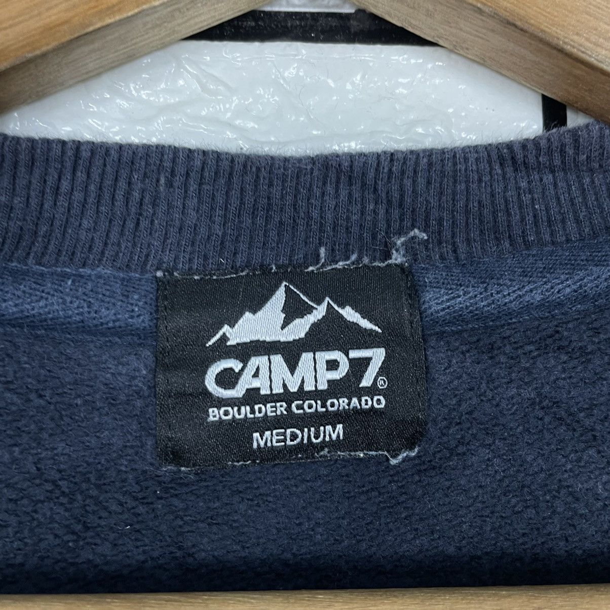 Japanese Brand Japanese Brand Camp 7 Black Sweatshirt Size US M / EU 48-50 / 2 - 11 Thumbnail