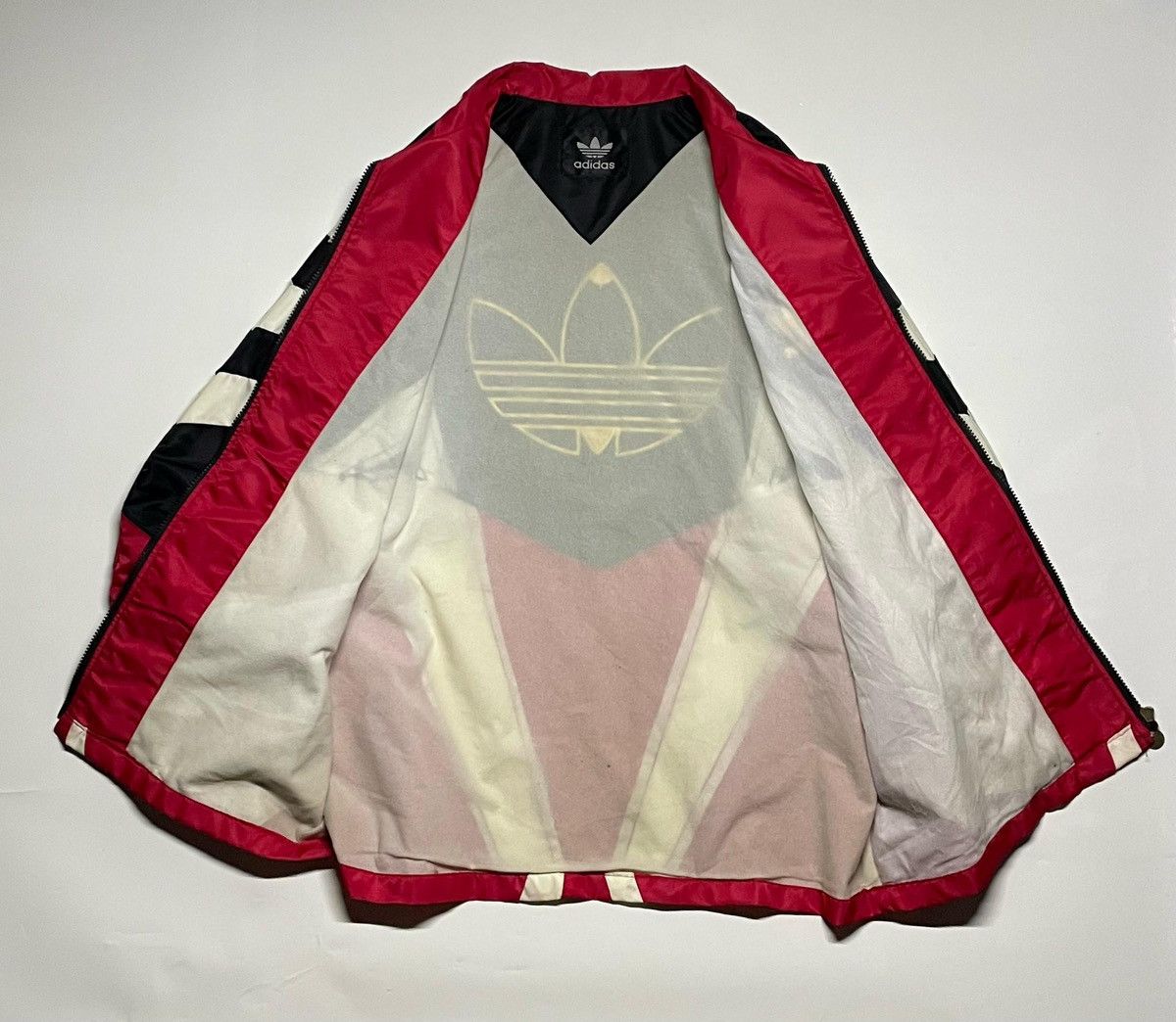 Adidas × Vintage Adidas FB AS Hooded Suit-II 80s Vintage Windbreaker jacket Size US L / EU 52-54 / 3 - 12 Thumbnail
