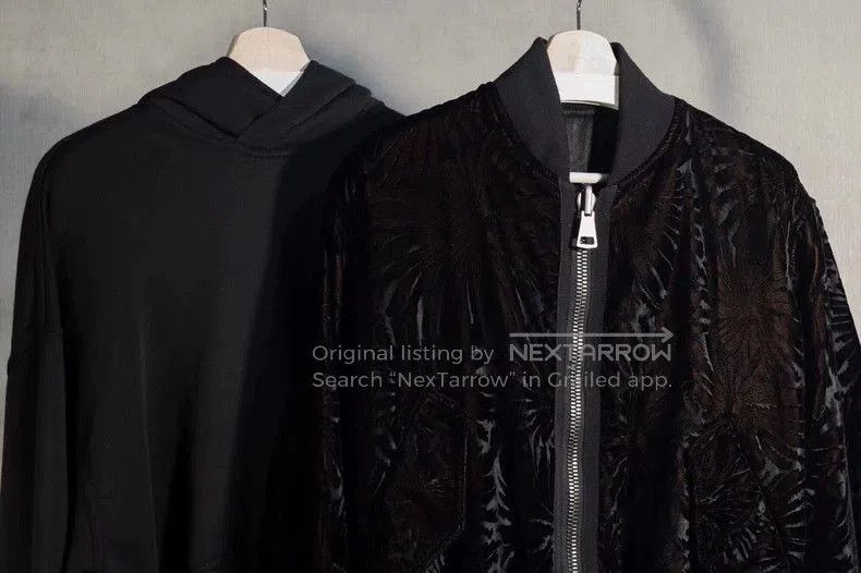 Haider Ackermann Haider Ackermann Black Velvet Bomber. Size US S / EU 44-46 / 1 - 3 Thumbnail