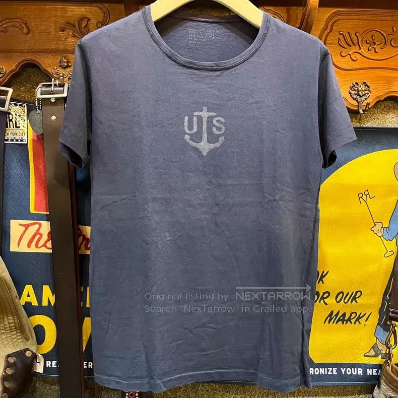 RRL Ralph Lauren RRL Ralph Lauren Old style short sleeved T-shirt Size US S / EU 44-46 / 1 - 1 Thumbnail