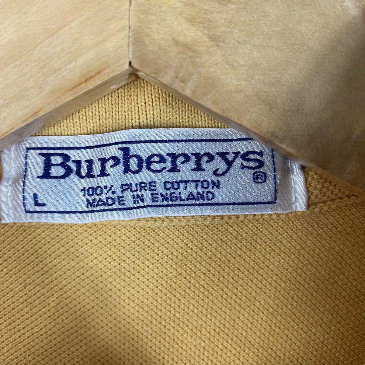 Burberry Vintage BURBERRYS Small Logo Polo Shirt Large Size Size US L / EU 52-54 / 3 - 5 Thumbnail