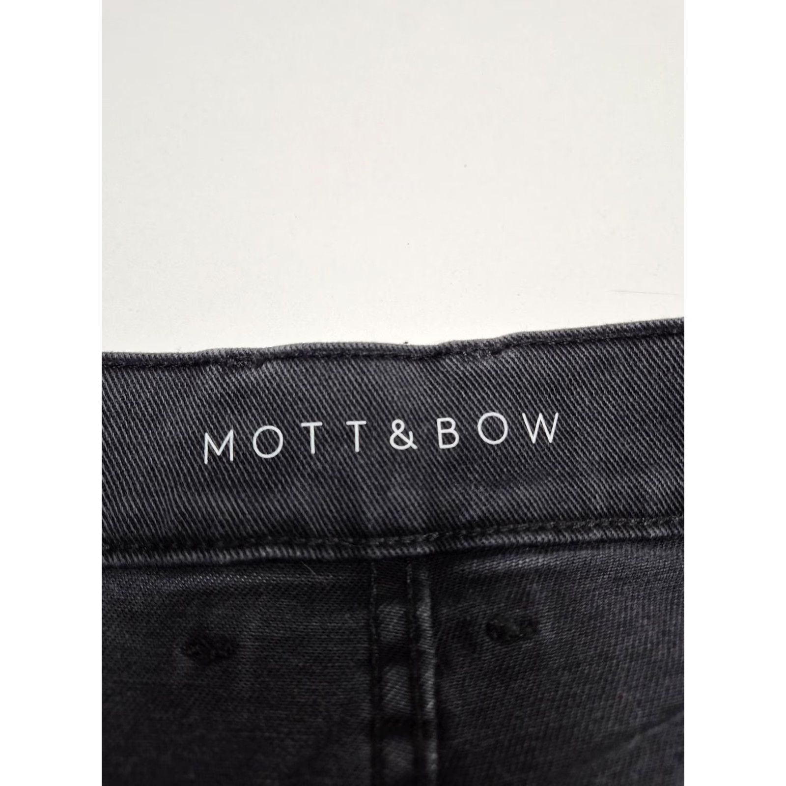 Mott & Bow Mott & Bow Jeans 36x32 Gray Slim Stone 9 Month Denim Straight Stretch Mens Regular Zip Pockets Logo Cord Belt Loops Stones Wash Size US 36 / EU 52 - 5 Thumbnail