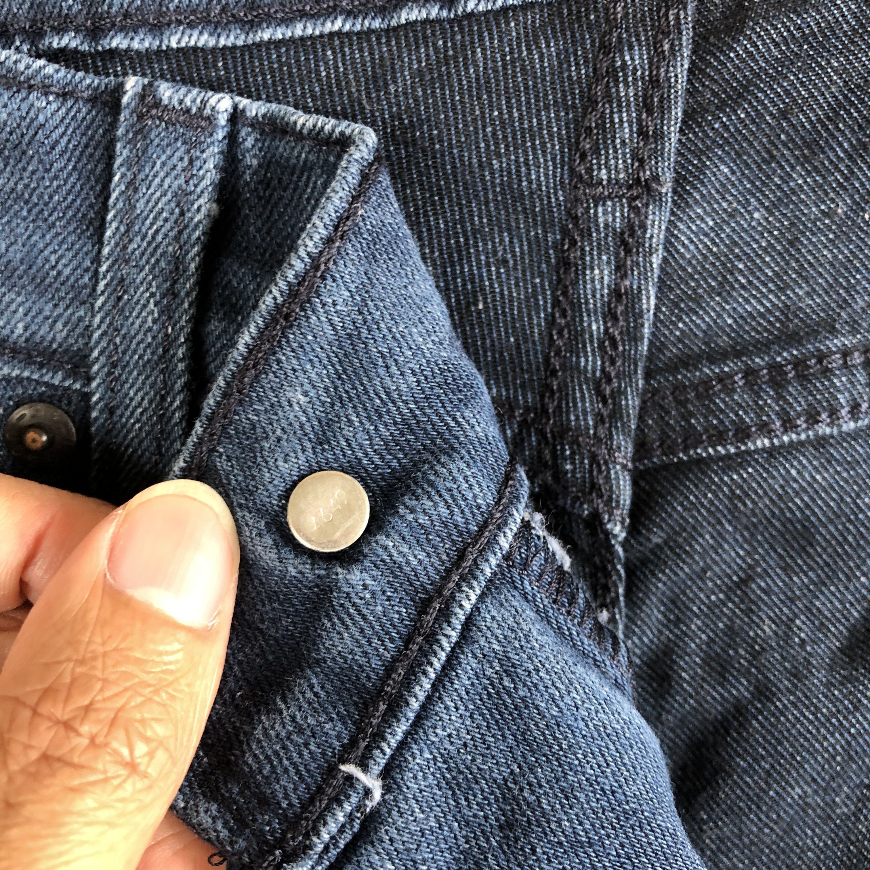 Levi's Vintage Levi's Faded Black Jeans Levis Dark Wash Denim Pants Size US 34 / EU 50 - 7 Thumbnail