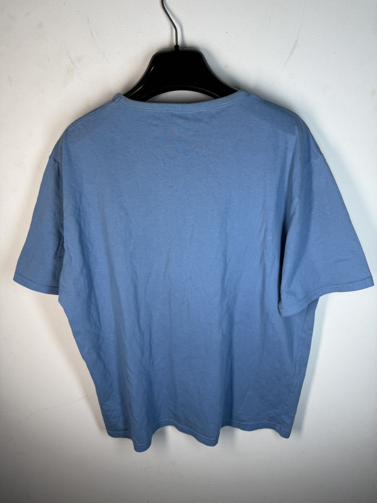 Yves Saint Laurent Blue YSL T-shirt Big Logo YSL Shirt Size US L / EU 52-54 / 3 - 12 Thumbnail