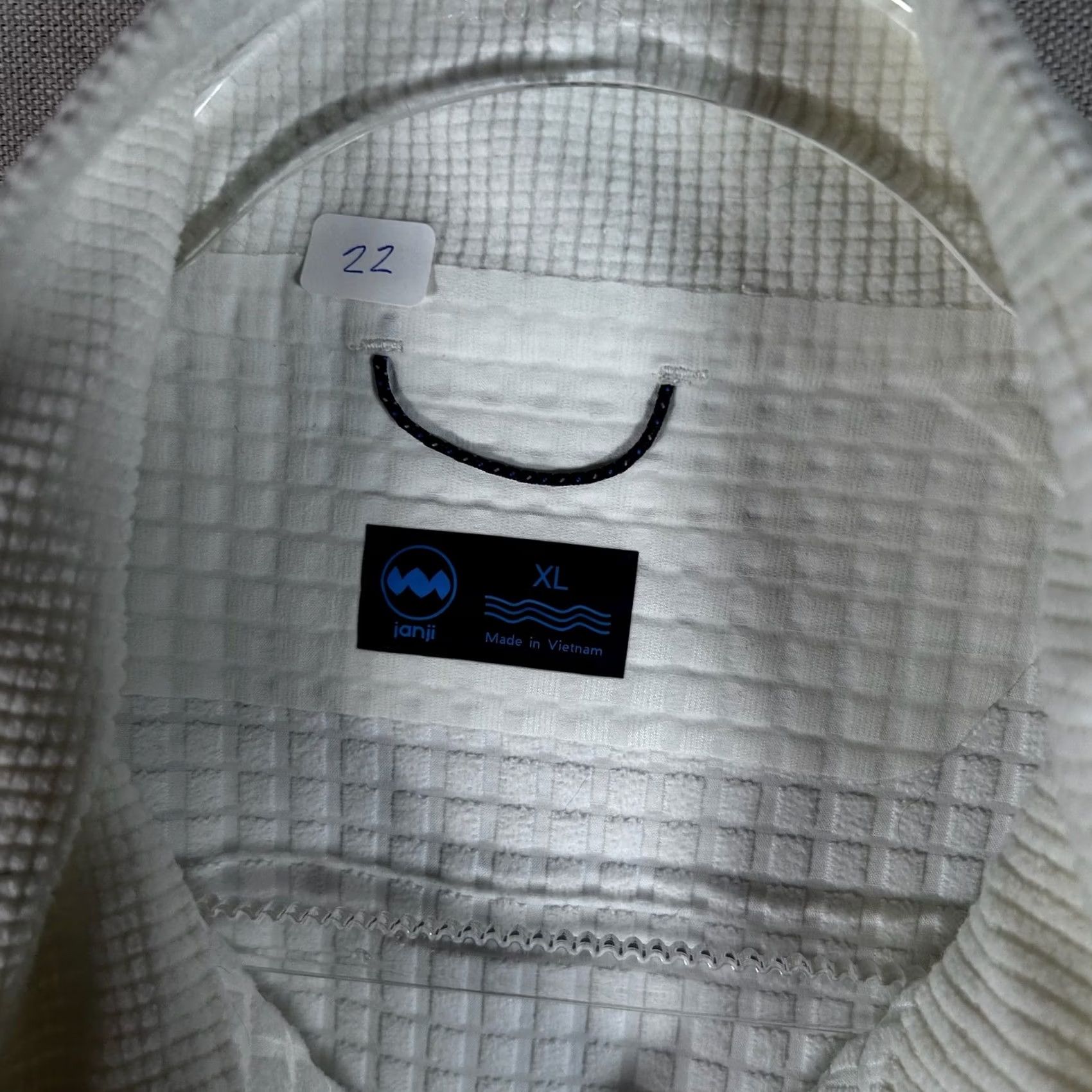 Vintage Janji Womens Stormrunner Fleece Jacket White Grid Full Zip Running XL Size XL / US 12-14 / IT 48-50 - 2 Thumbnail