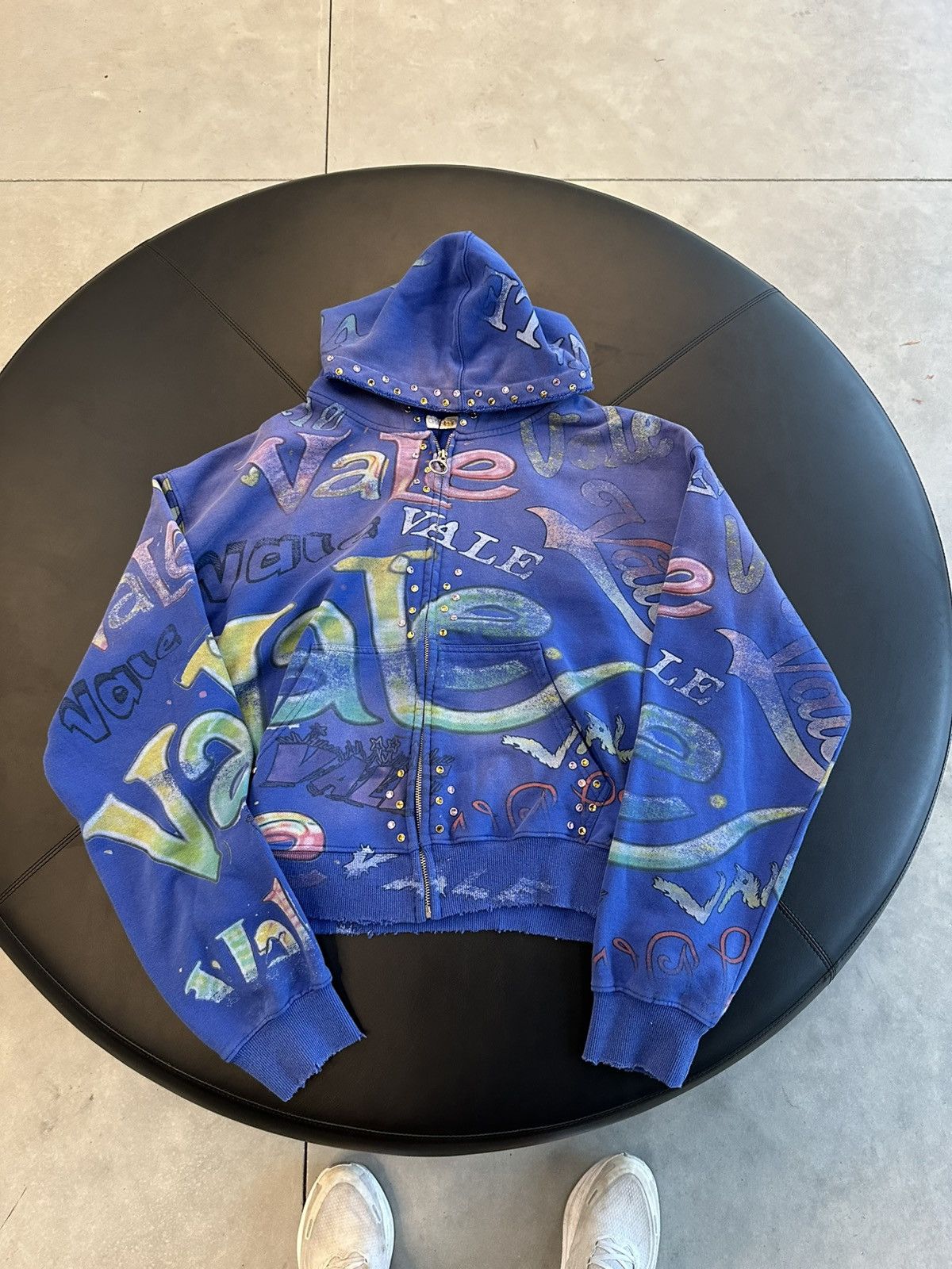 Vale Vale Forever Iceberg Zip Up Hoodie Blue Size US L / EU 52-54 / 3 - 1 Thumbnail