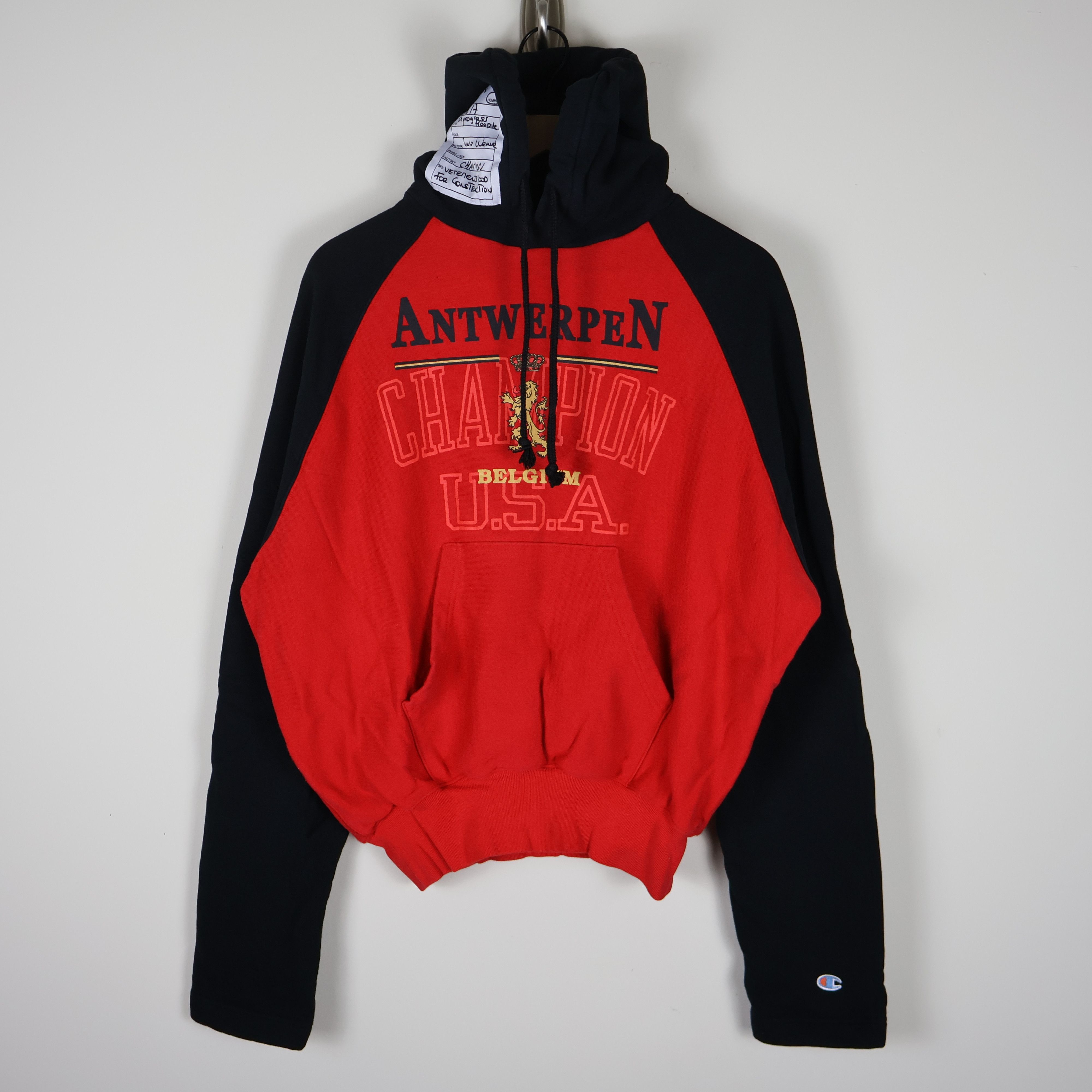 Champion × Vetements Vetements x Champion Hoodie SS17 (1438) | Grailed