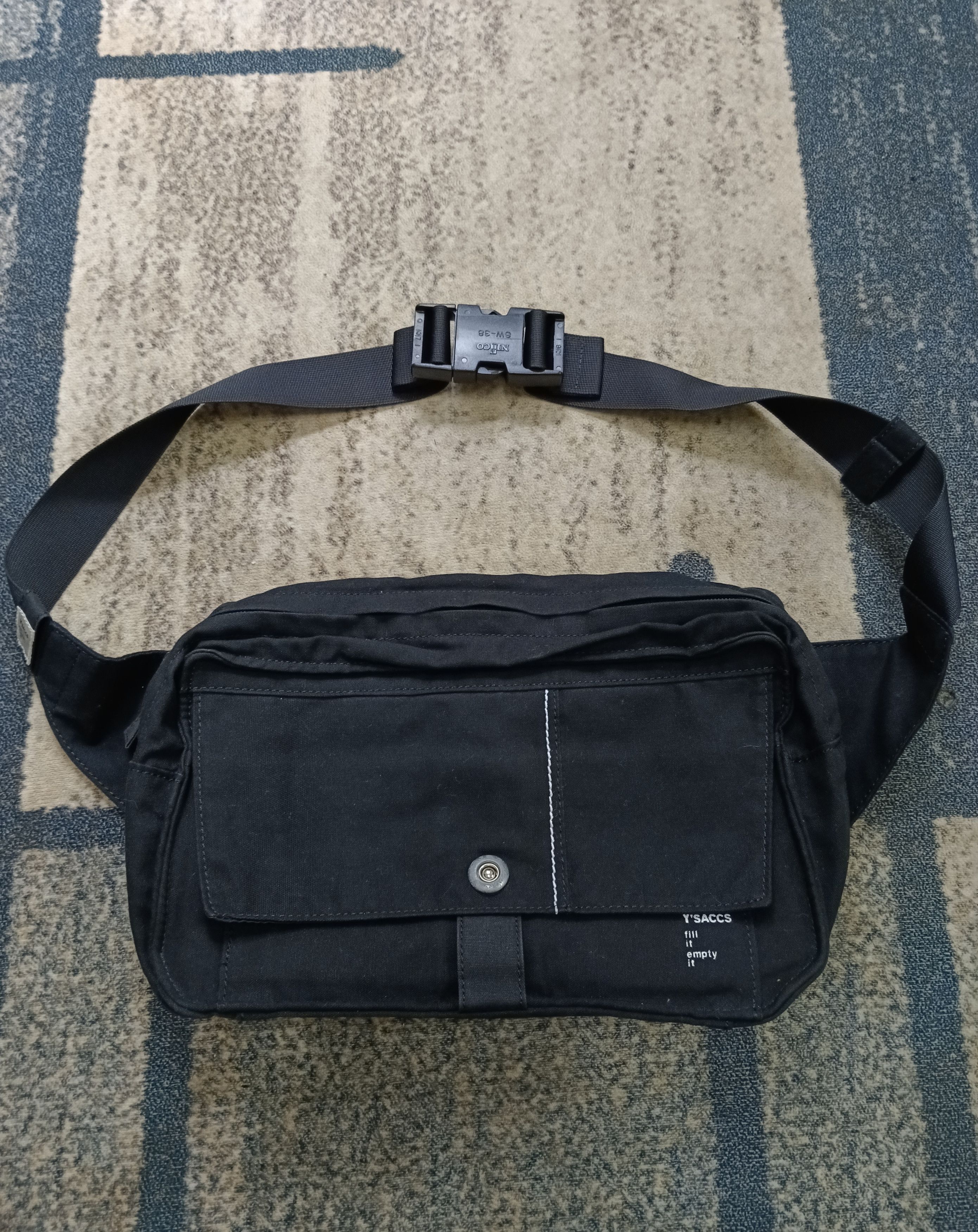Yohji Yamamoto YOHJI YAMAMOTO YSAC CROSSBODY/WAIST BAG Size ONE SIZE - 2 Thumbnail
