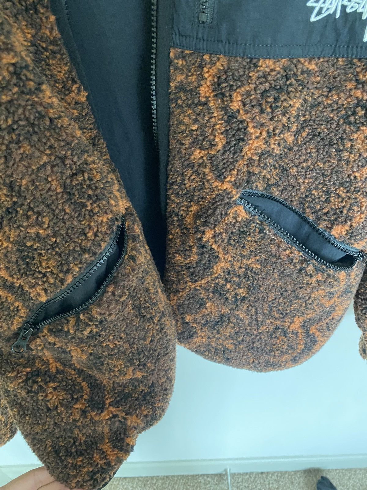 Stussy Stussy Reversible Fleece Sherpa Python Size US S / EU 44-46 / 1 - 5 Thumbnail