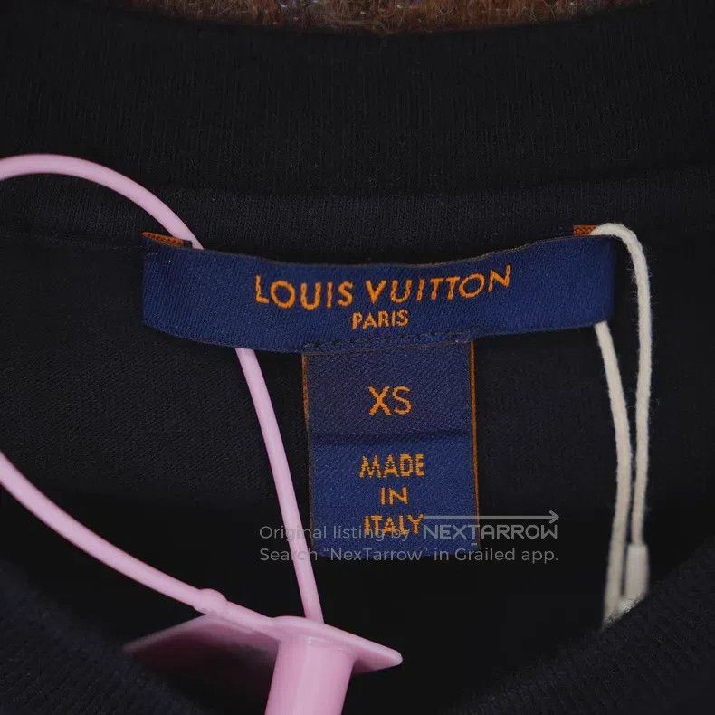 Louis Vuitton Louis Vuitton SS23 Letter Print Chain Crew Neck short slee Size US XS / EU 42 / 0 - 3 Thumbnail